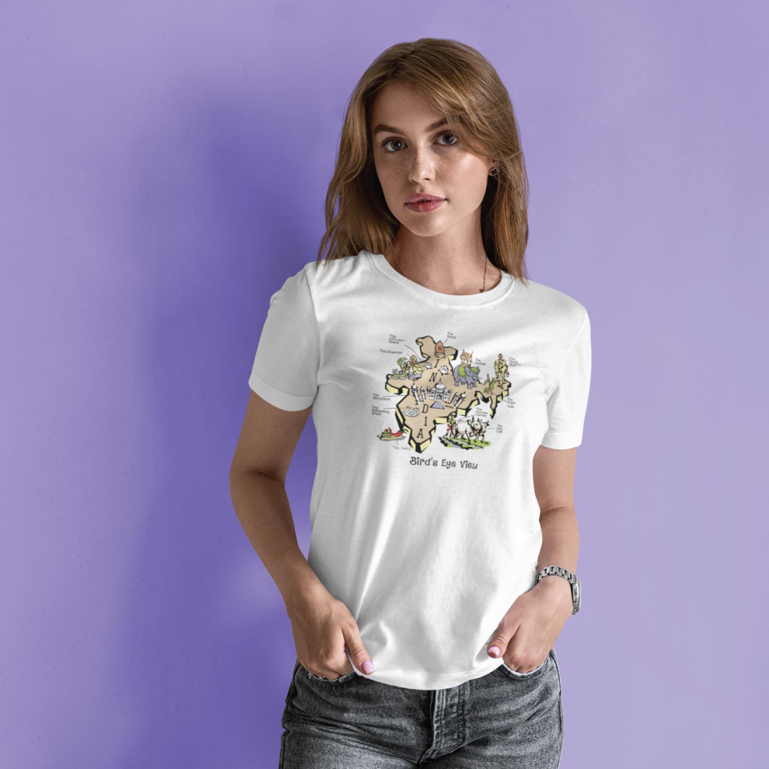 Bird's Eye View Women's Tee – Tantra Original Brand Since 1997 - Shipping Globally!