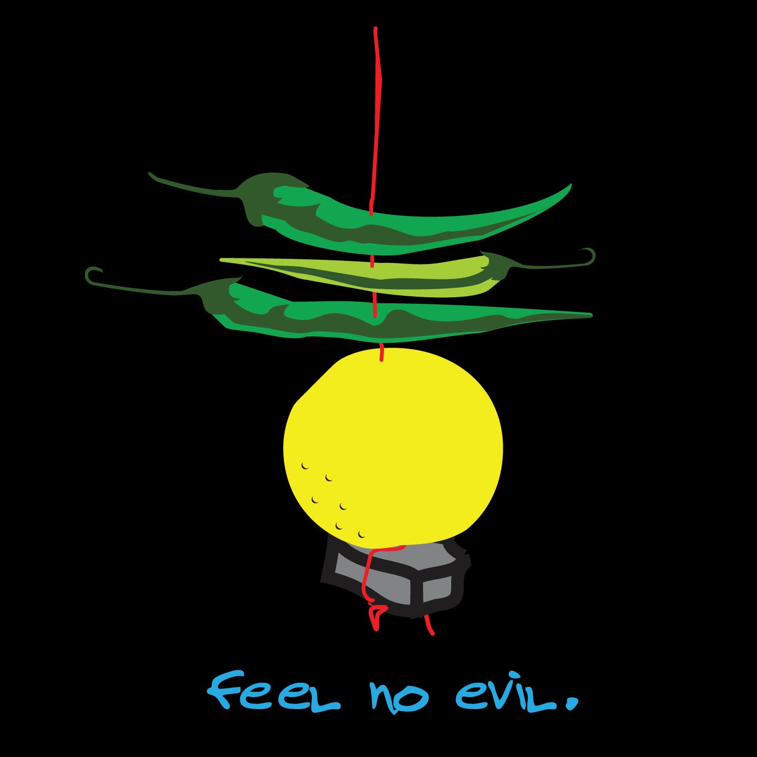 Lemon – Tantra Original Since 1997 – Unisex Cotton Tee Everyday Wear – Shipping Globally!