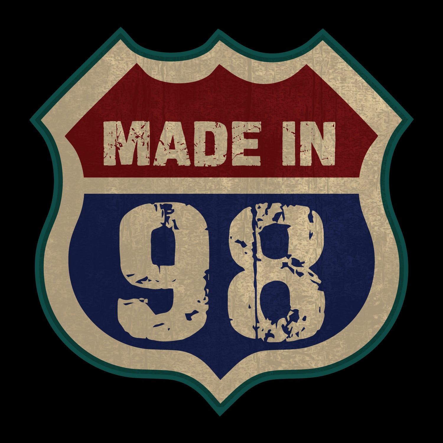 Made in 98 – Tantra Original Since 1997 – Unisex Cotton Tee Everyday Wear – Shipping Globally!