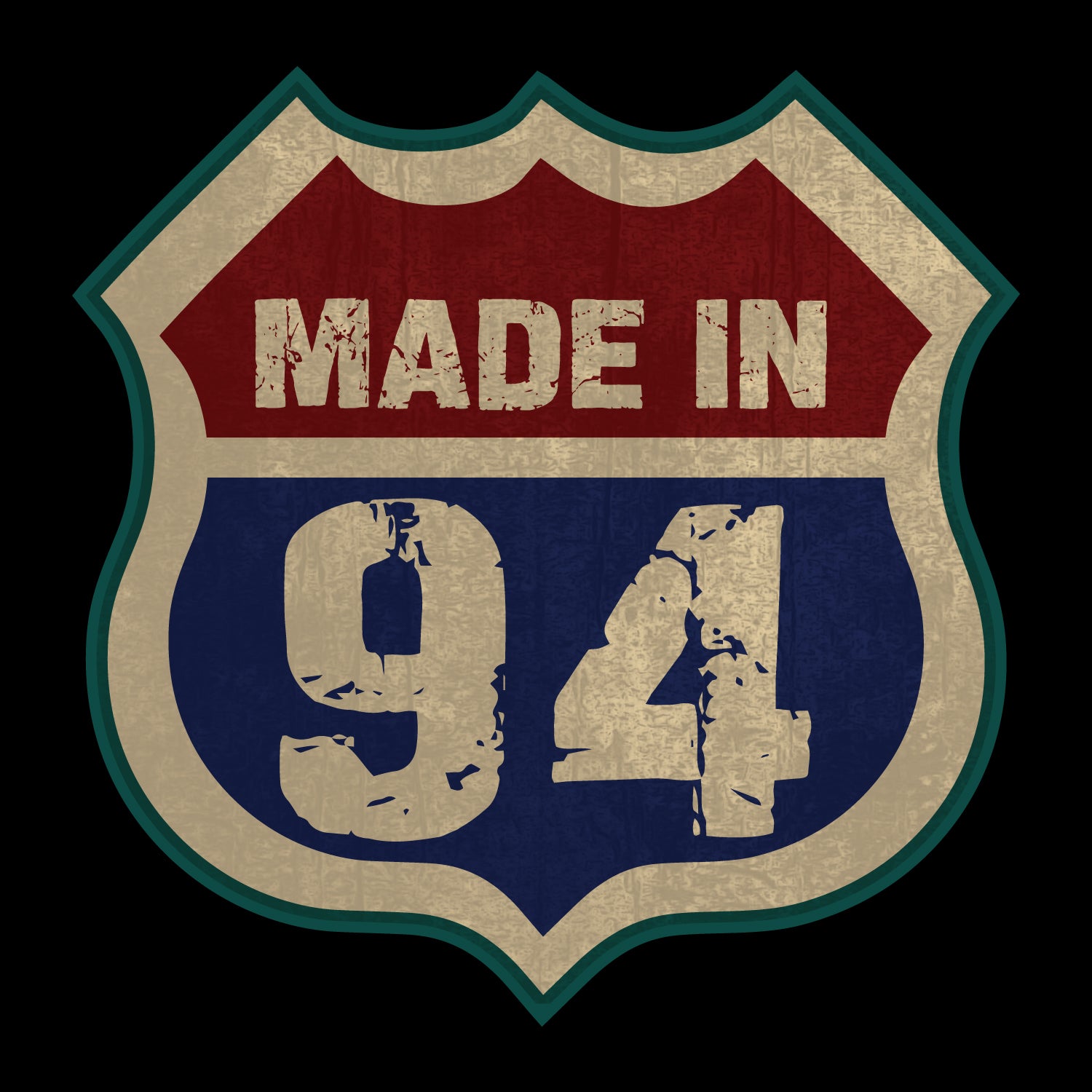 Made in 94 – Tantra Original Since 1997 – Unisex Cotton Tee Everyday Wear – Shipping Globally!