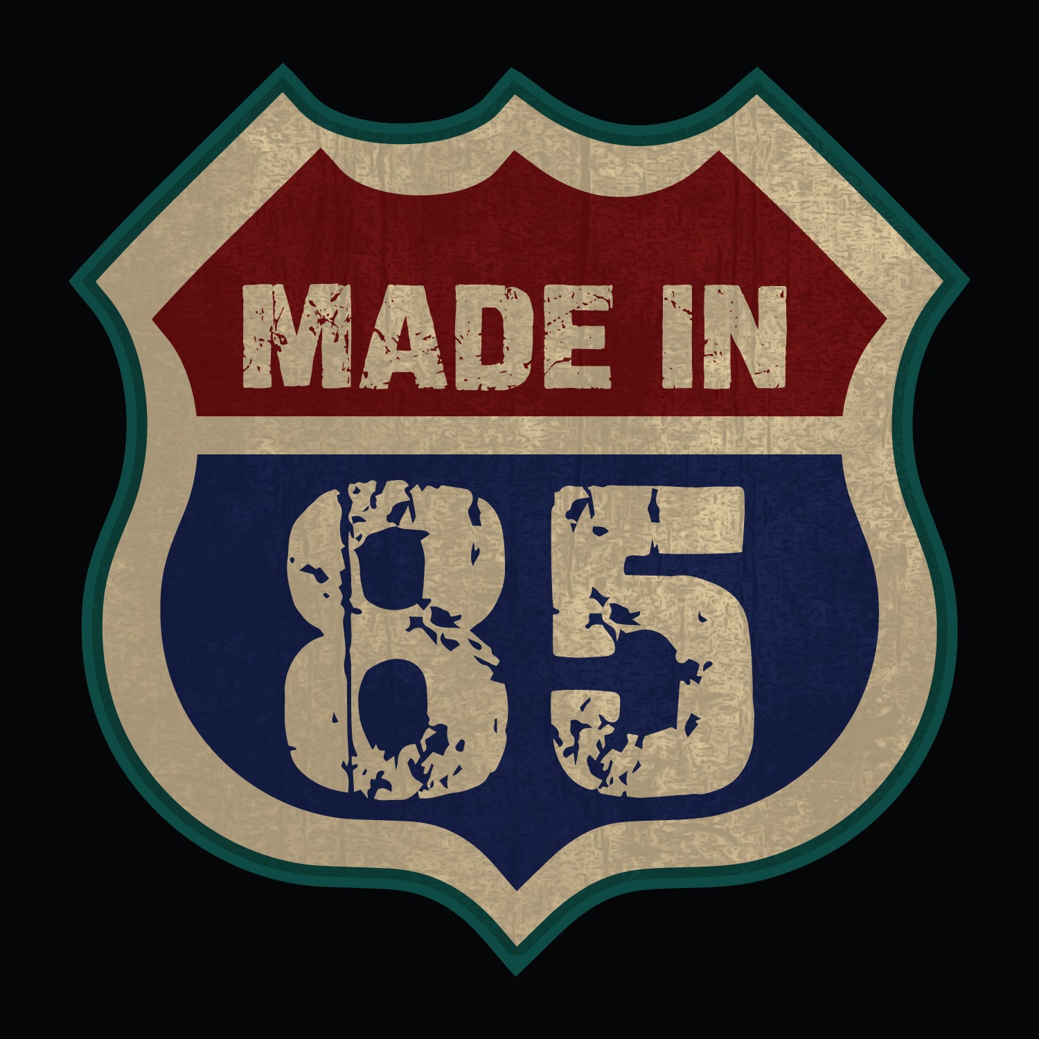 Made in 85 – Tantra Original Since 1997 – Unisex Cotton Tee Everyday Wear – Shipping Globally!