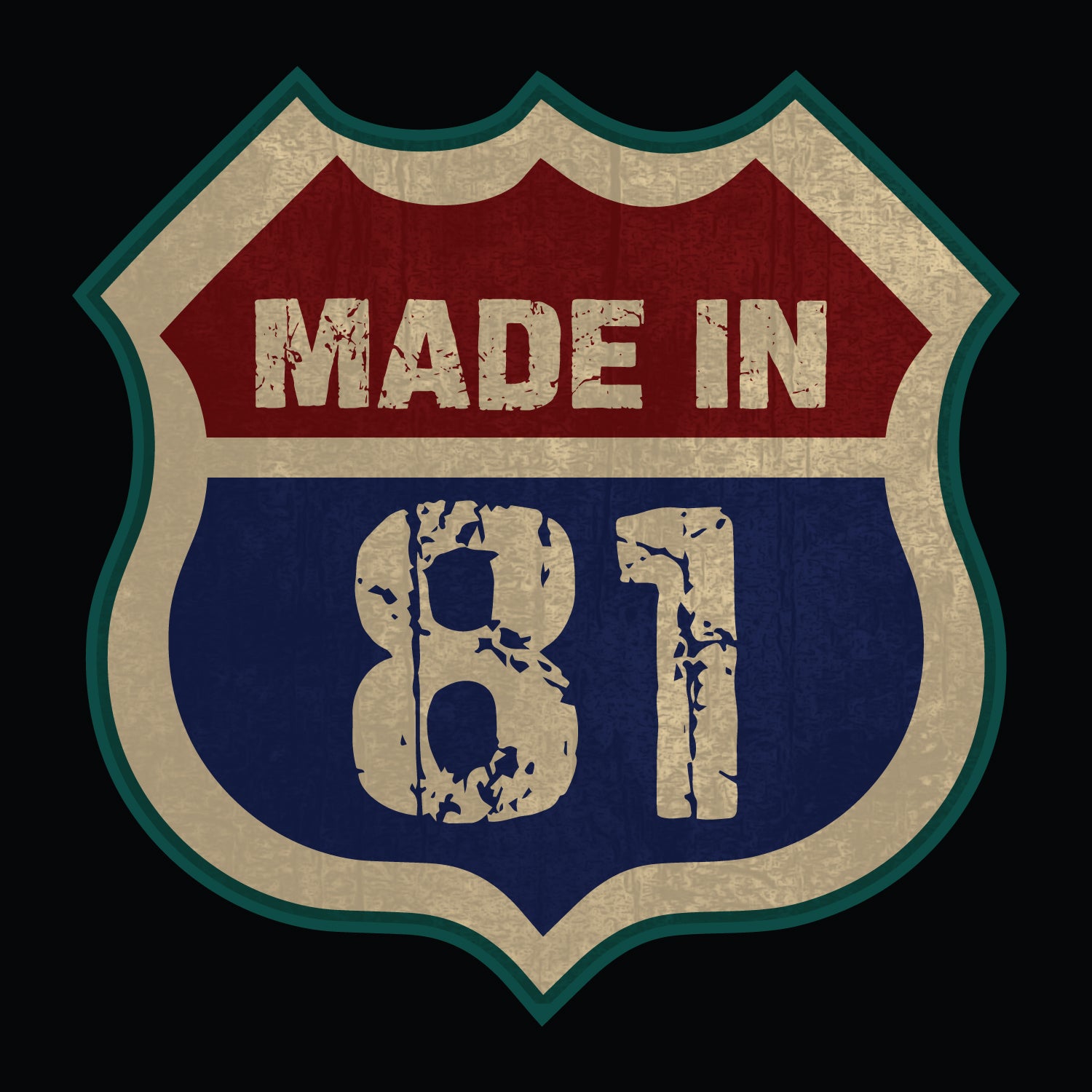 Made in 81 – Tantra Original Since 1997 – Unisex Cotton Tee Everyday Wear – Shipping Globally!