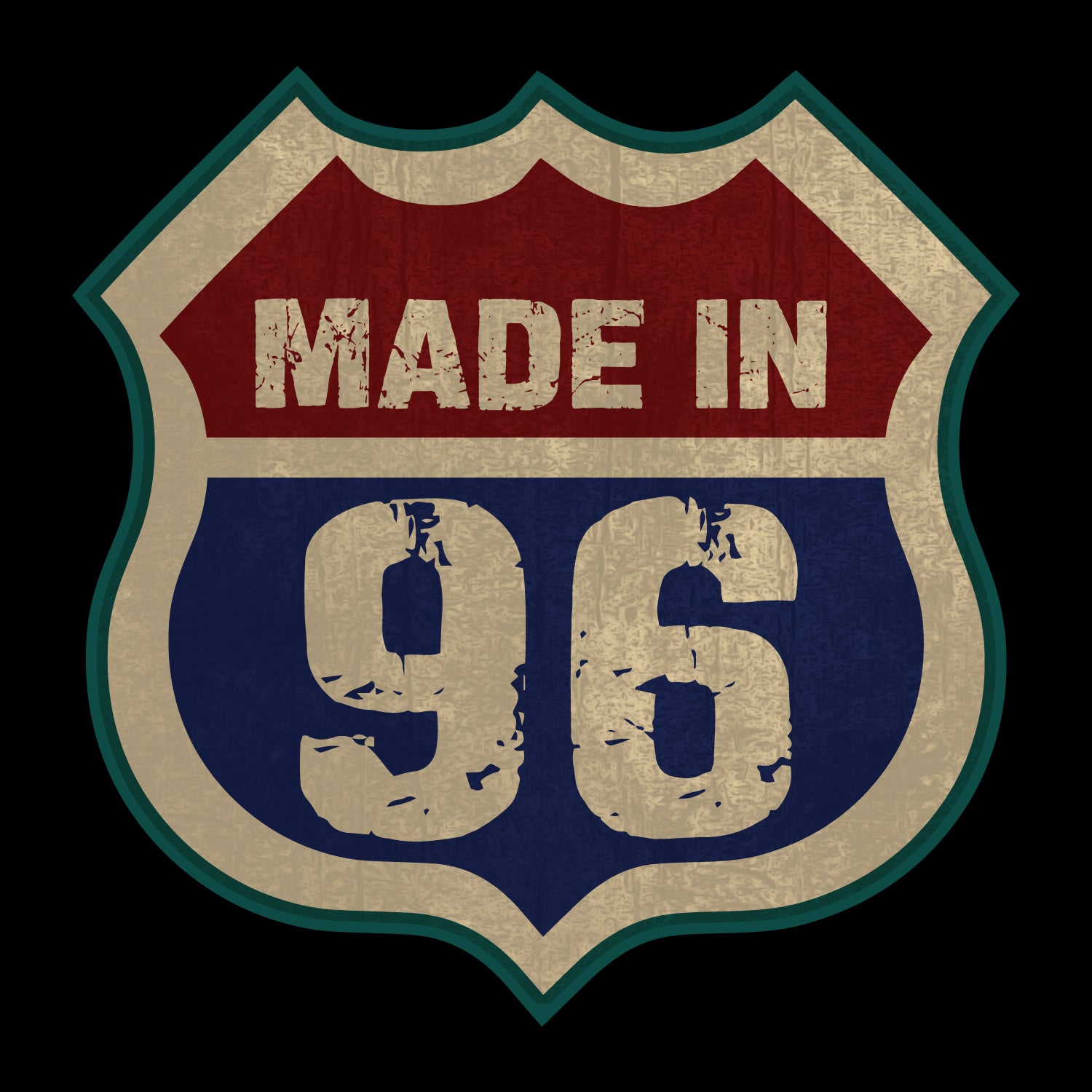 Made in 96 – Tantra Original Since 1997 – Unisex Cotton Tee Everyday Wear – Shipping Globally!