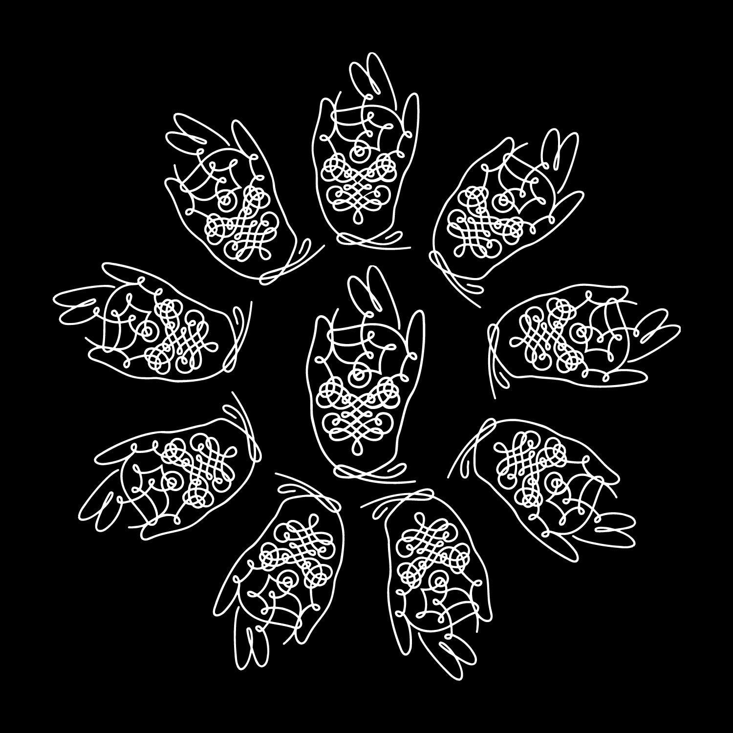 Mudra – Tantra Original Since 1997 – Unisex Cotton Tee Everyday Wear – Shipping Globally!