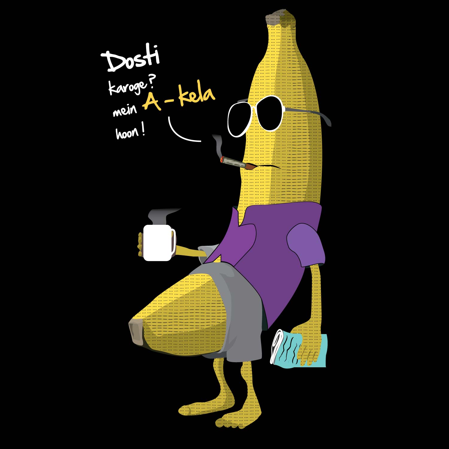 A Kela – Tantra Original Since 1997 – Unisex Cotton Tee Everyday Wear – Shipping Globally!