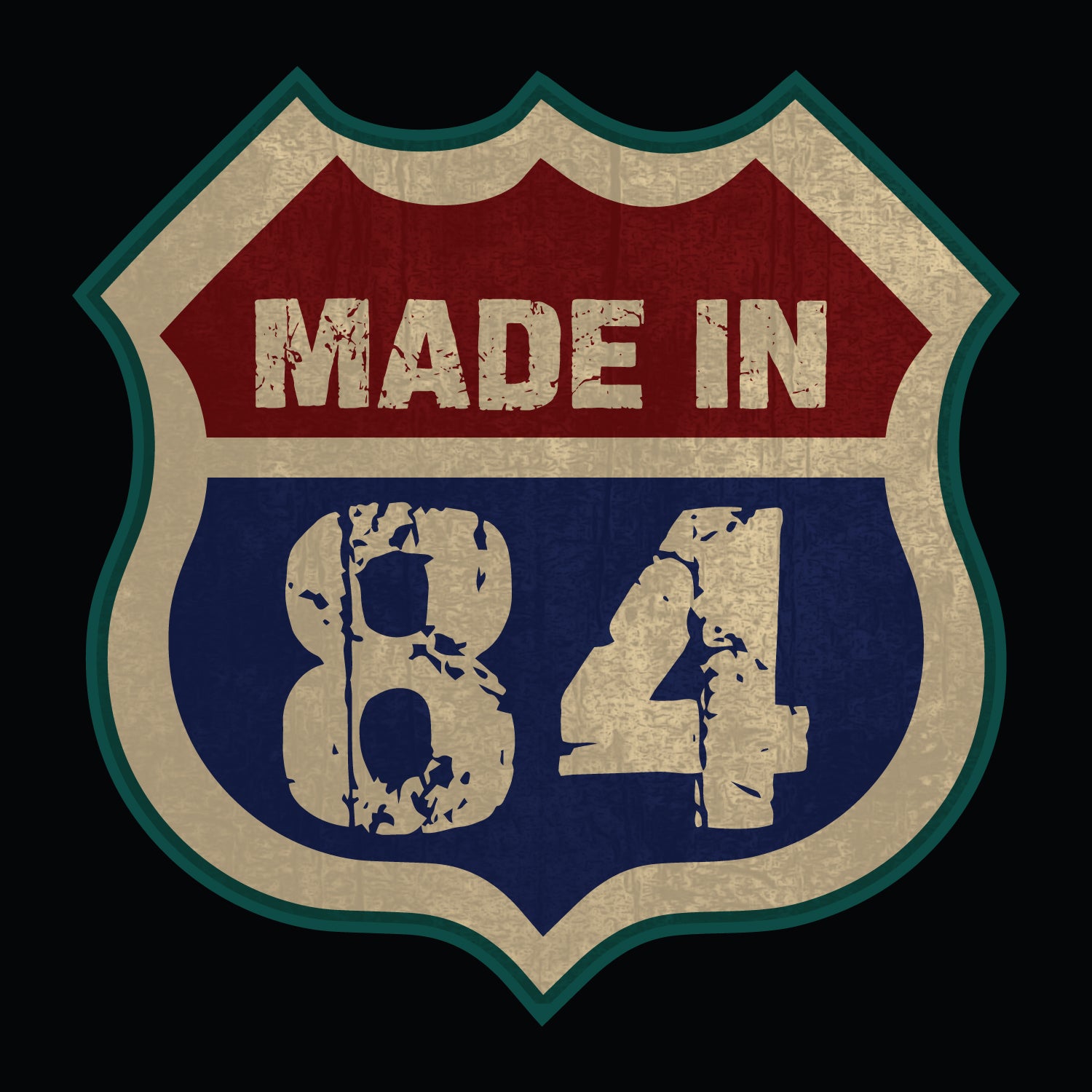 Made in 84 – Tantra Original Since 1997 – Unisex Cotton Tee Everyday Wear – Shipping Globally!