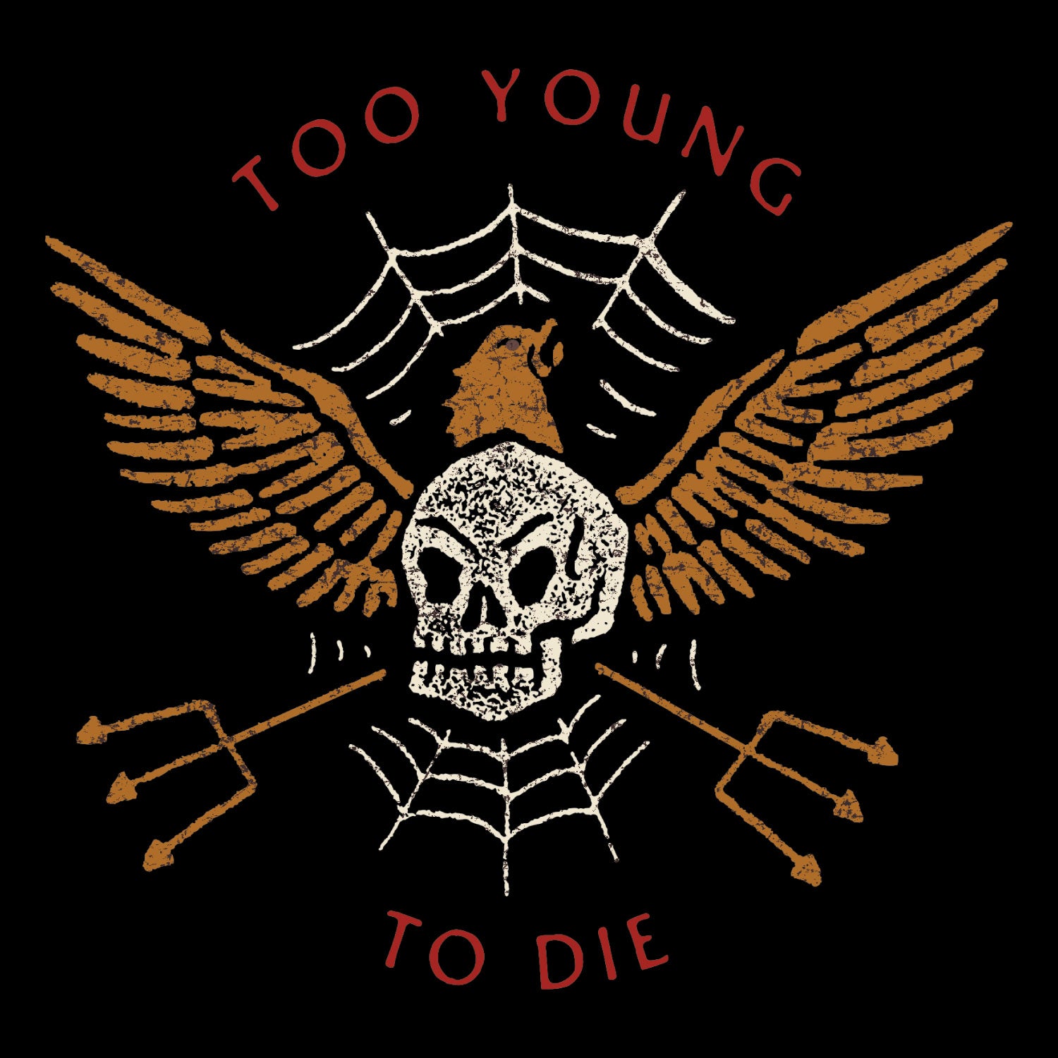 Eagle Skull – Tantra Original Since 1997 – Unisex Cotton Tee Everyday Wear – Shipping Globally!