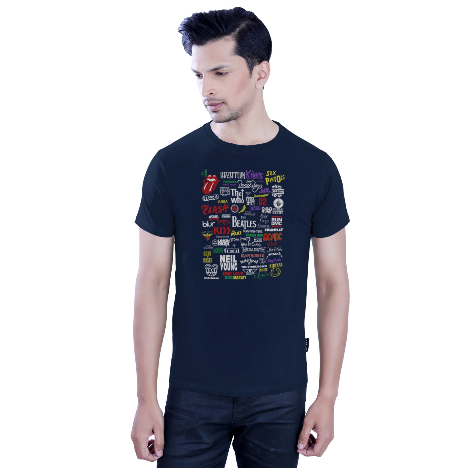 Tantra Bands Graphic Cotton Unisex T-Shirt Everyday Casual Wear Original Since 1997