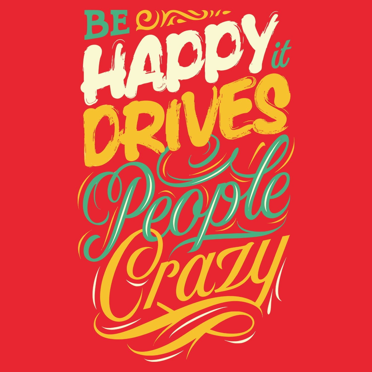 Be Happy - Shipping Globally!