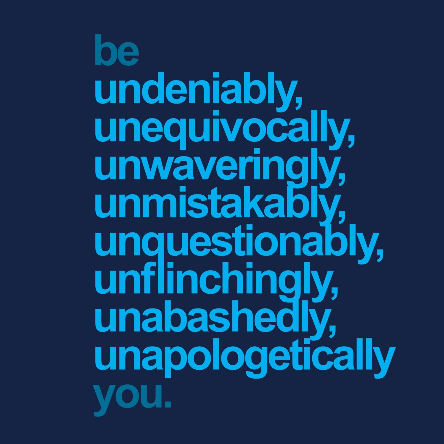 Be You - Shipping Globally!
