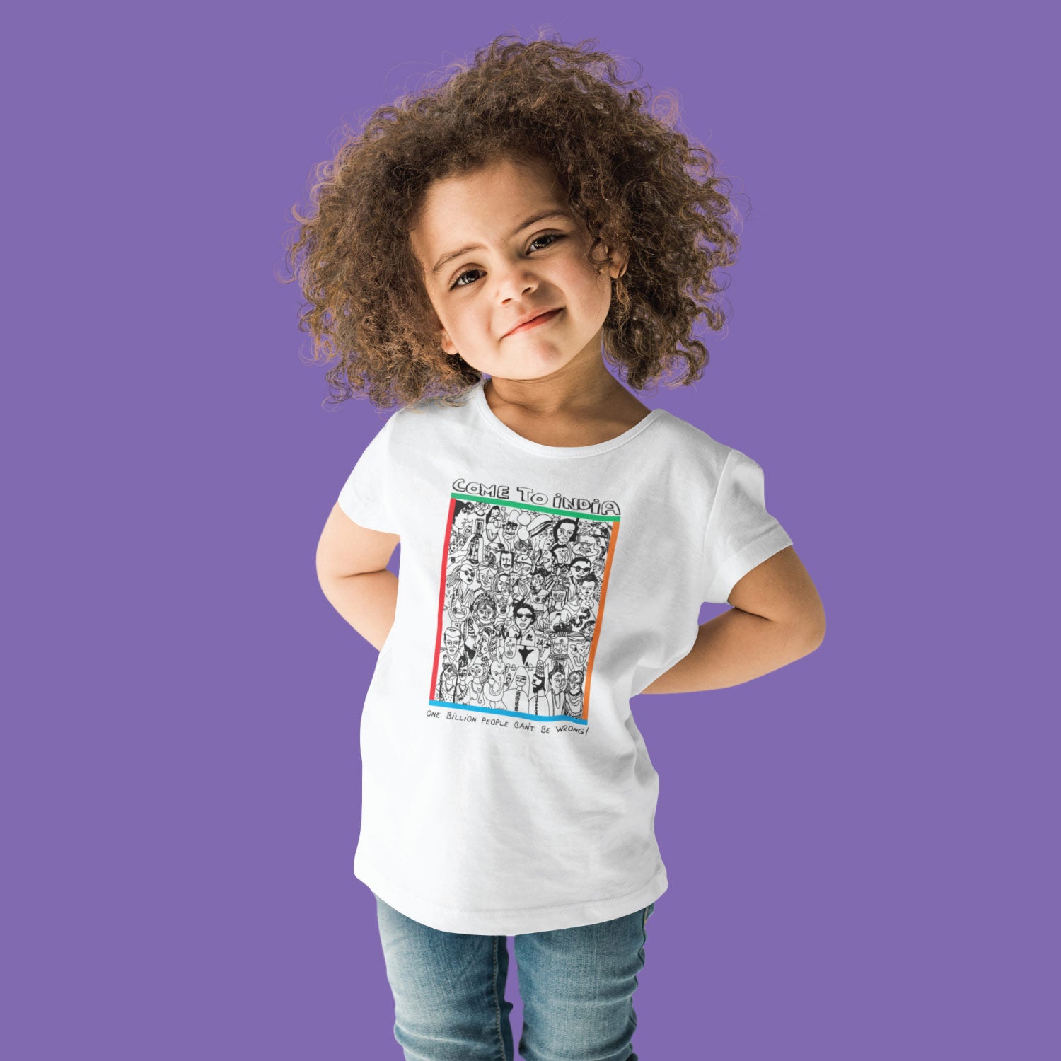 Come to India Kids Cotton Tee Everyday Wear – Tantra Original Since 1997 – Shipping Globally!