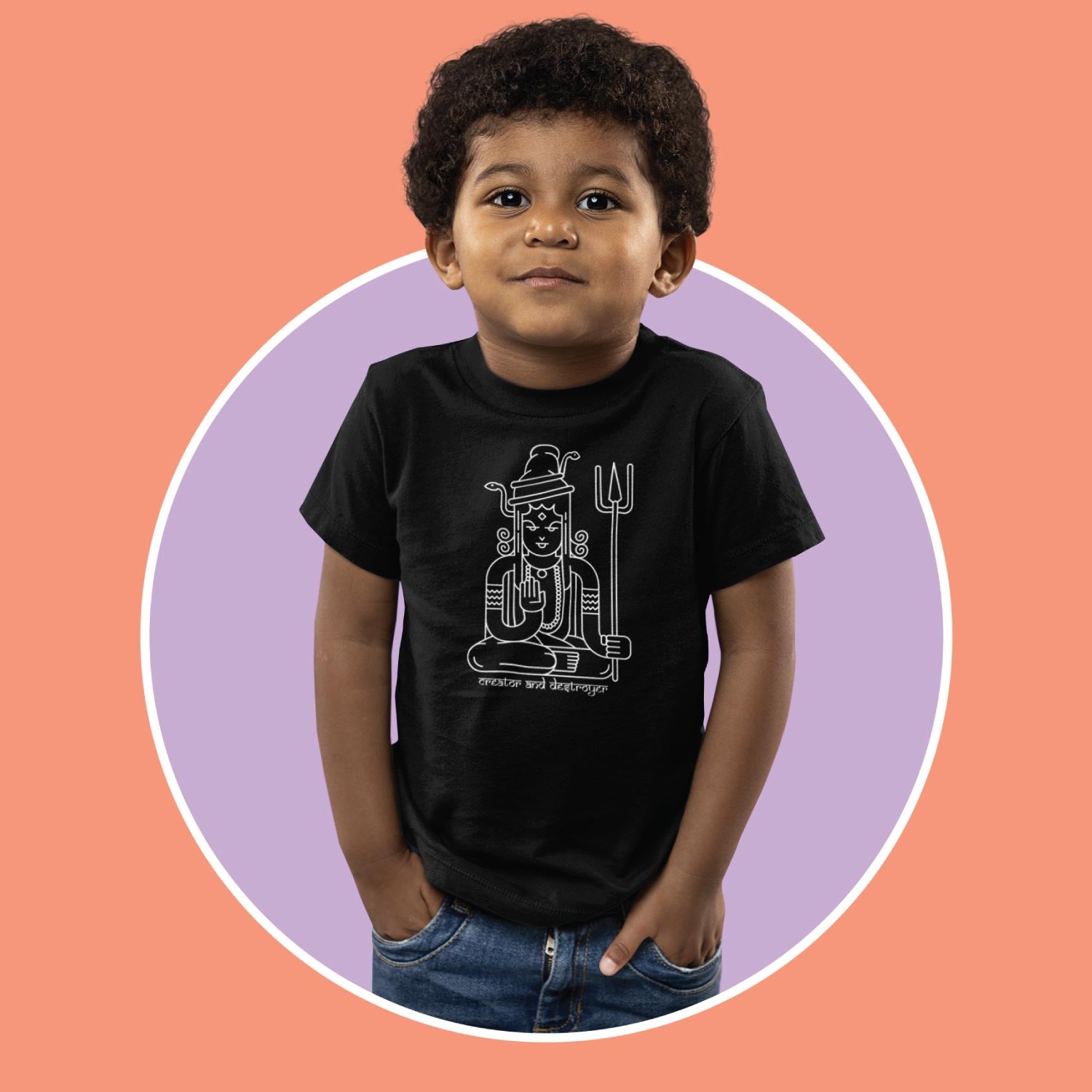 Creator Kids Cotton Tee Everyday Wear – Tantra Original Since 1997 – Shipping Globally!