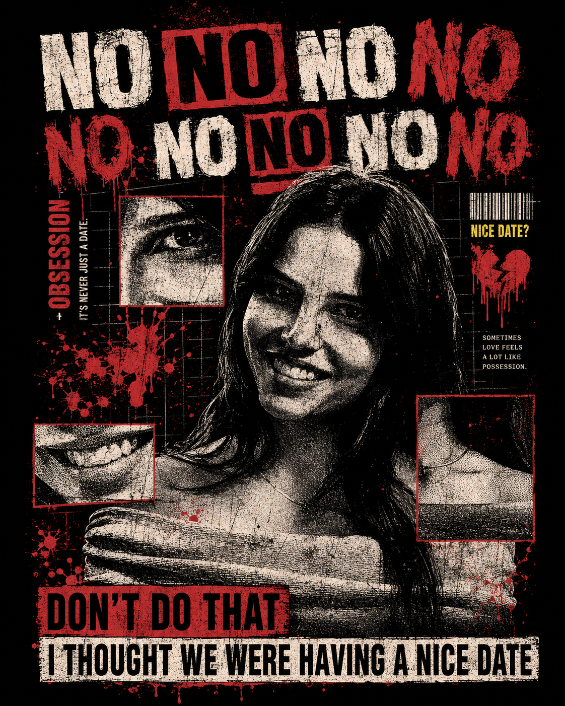Obsession - NO NO NO - Men's T-Shirt - Shipping Globally