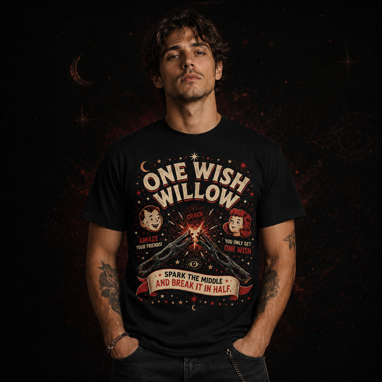 Obsession - One Wish - Men's T-Shirt - Shipping Globally!