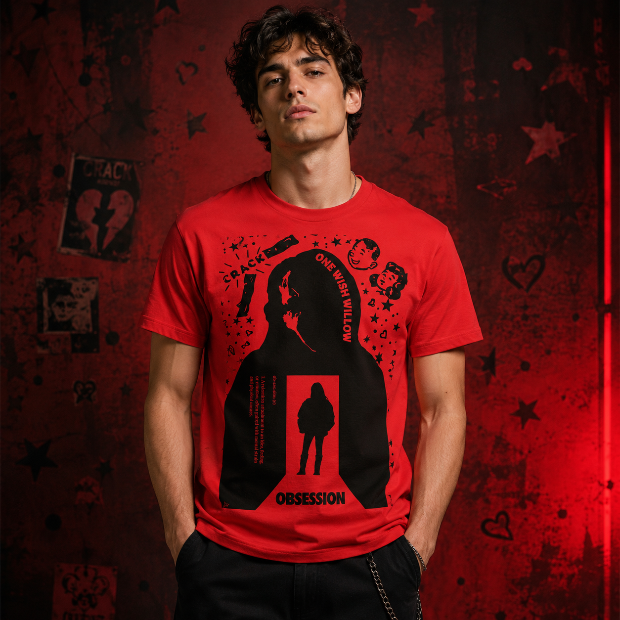 Obsession - Phantom - Men's T-Shirt - Shipping Globally