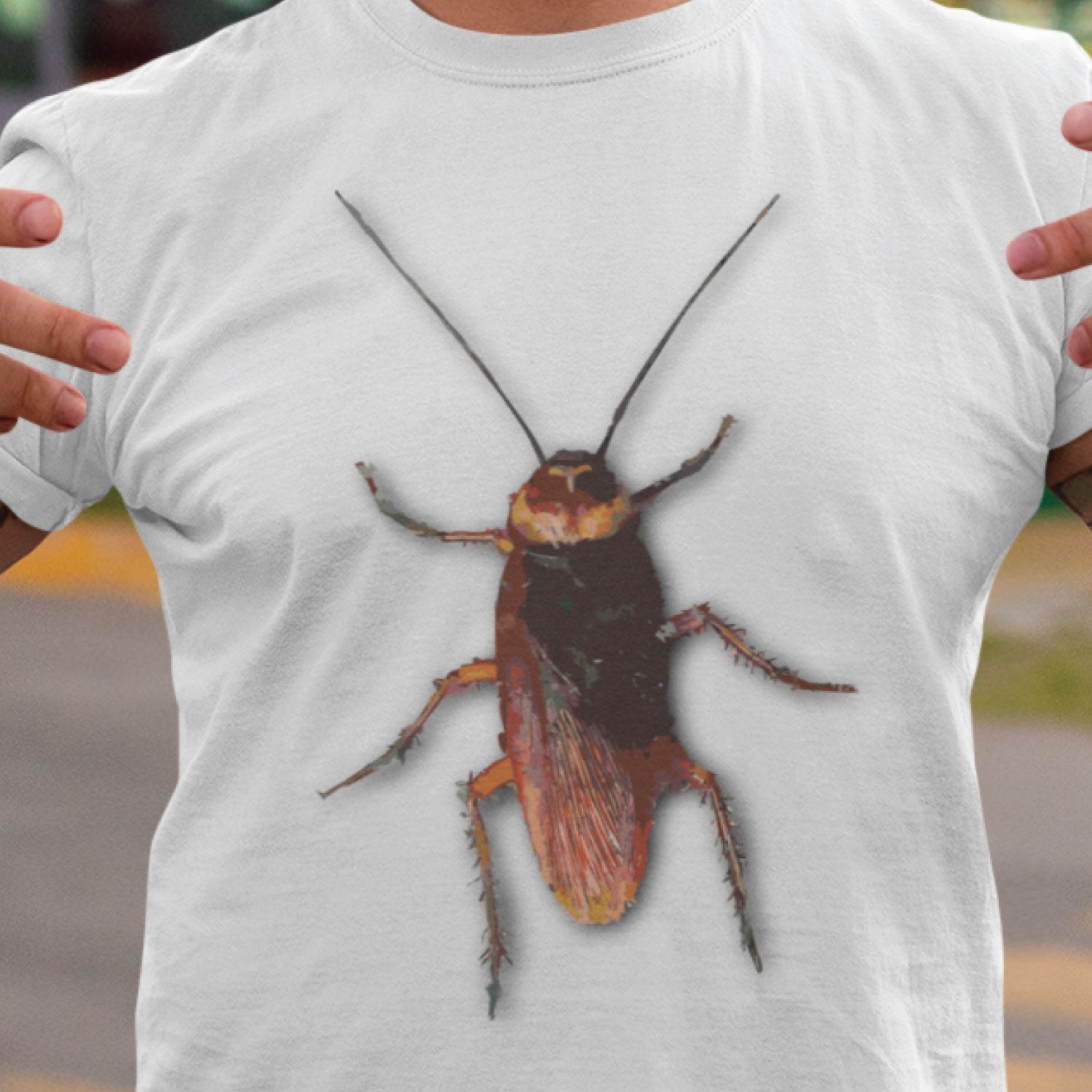 Cockroach 100% Cotton Unisex T-Shirt Everyday Casual Wear Original Since 1997 Shipping Globally