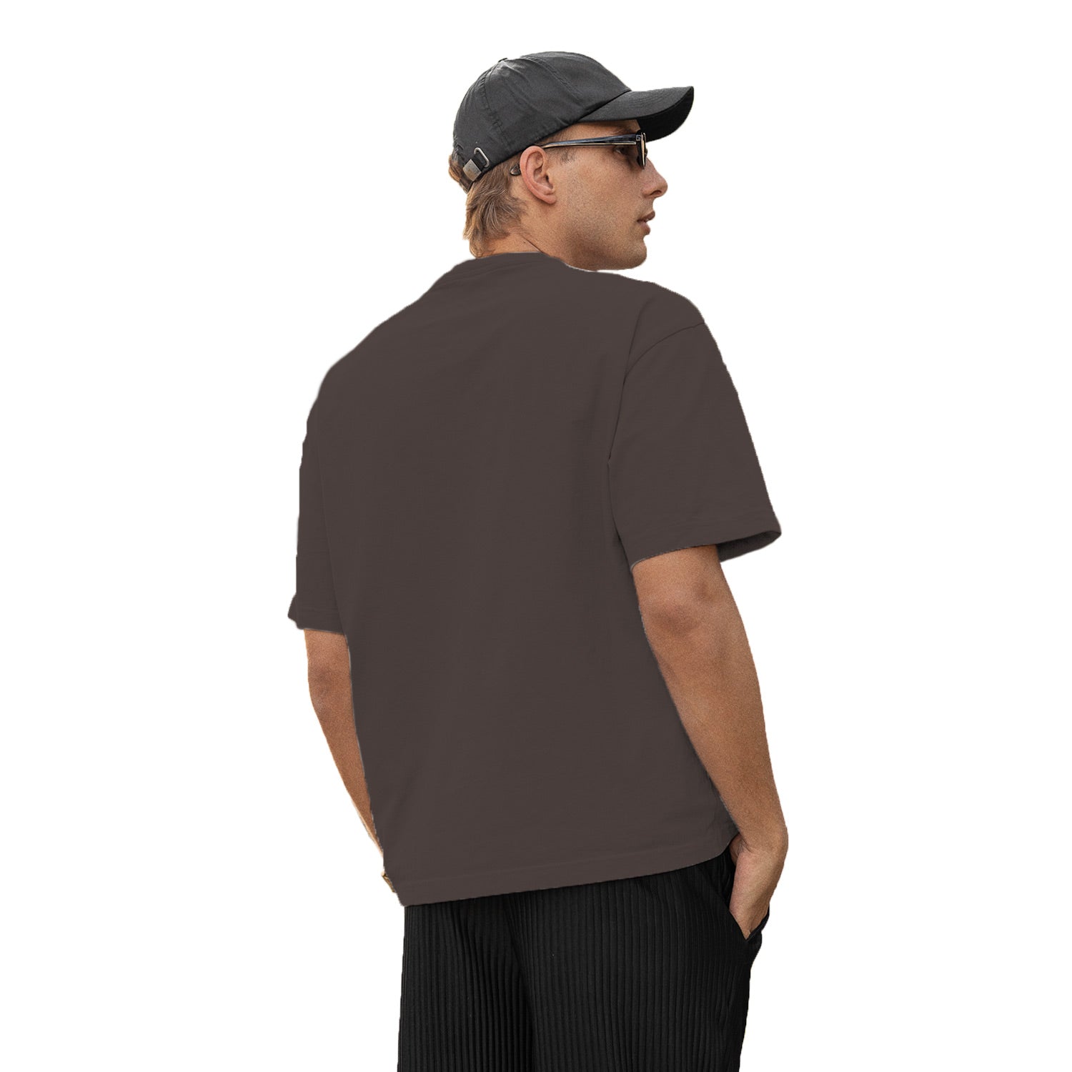 Coffee Plain Oversize T-Shirt – Tantra Original Brand Since 1997 – Unisex Cotton Tee – Minimal Everyday Essential - Shipping Globally!