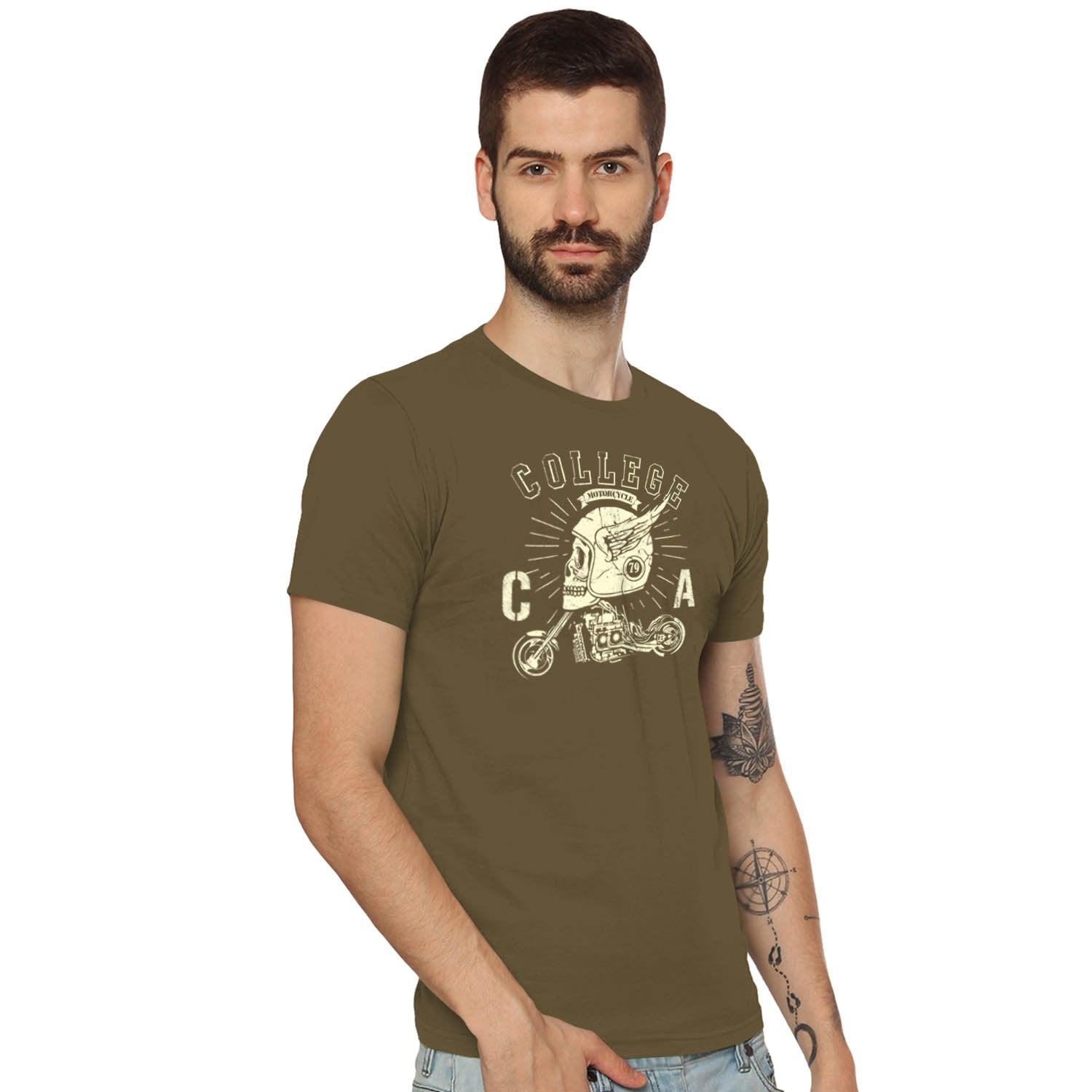 College - Mens T-shirts - Shipping Globally!