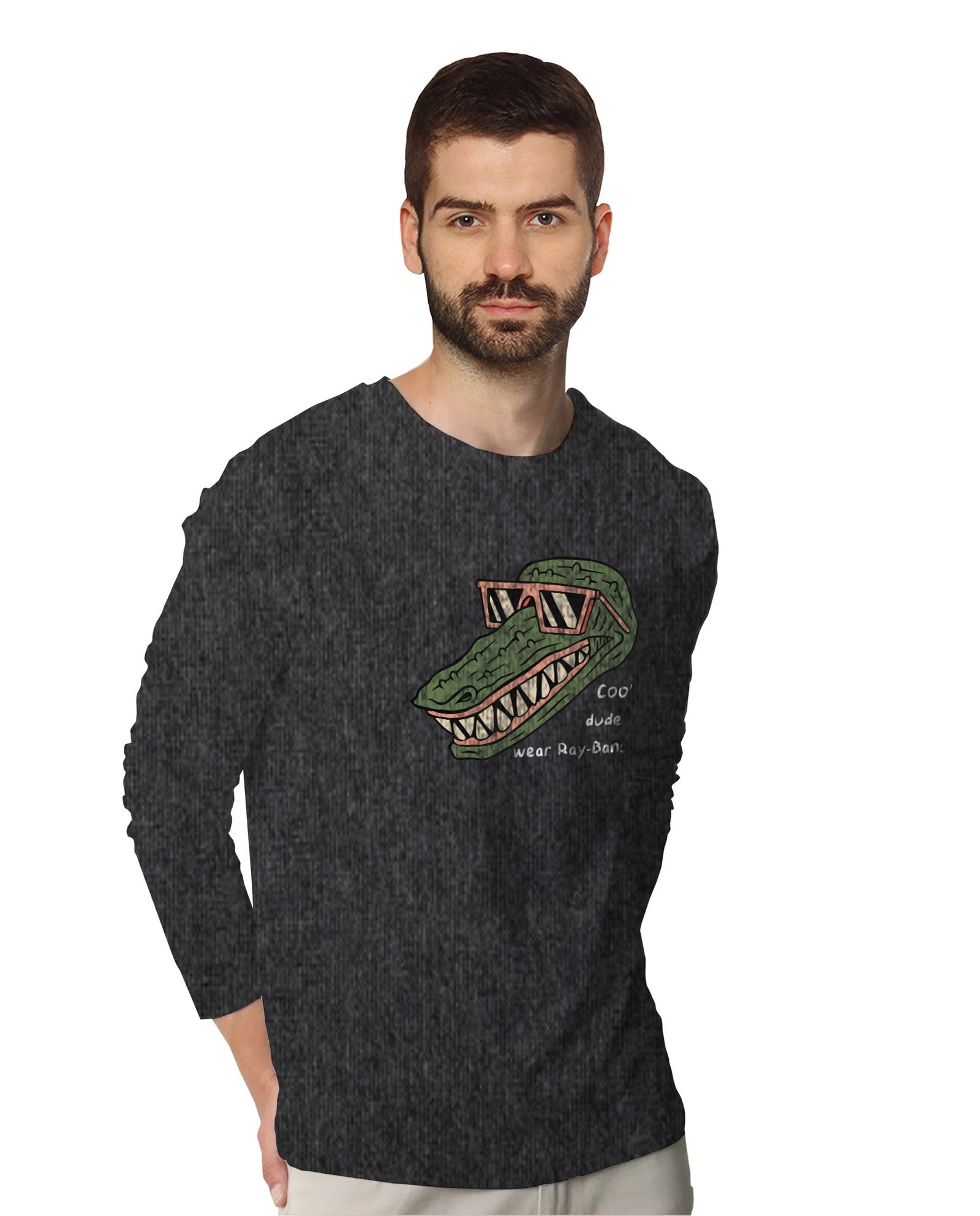 Cool Dude (Full Sleeves) - Mens T-shirts - Shipping Globally!
