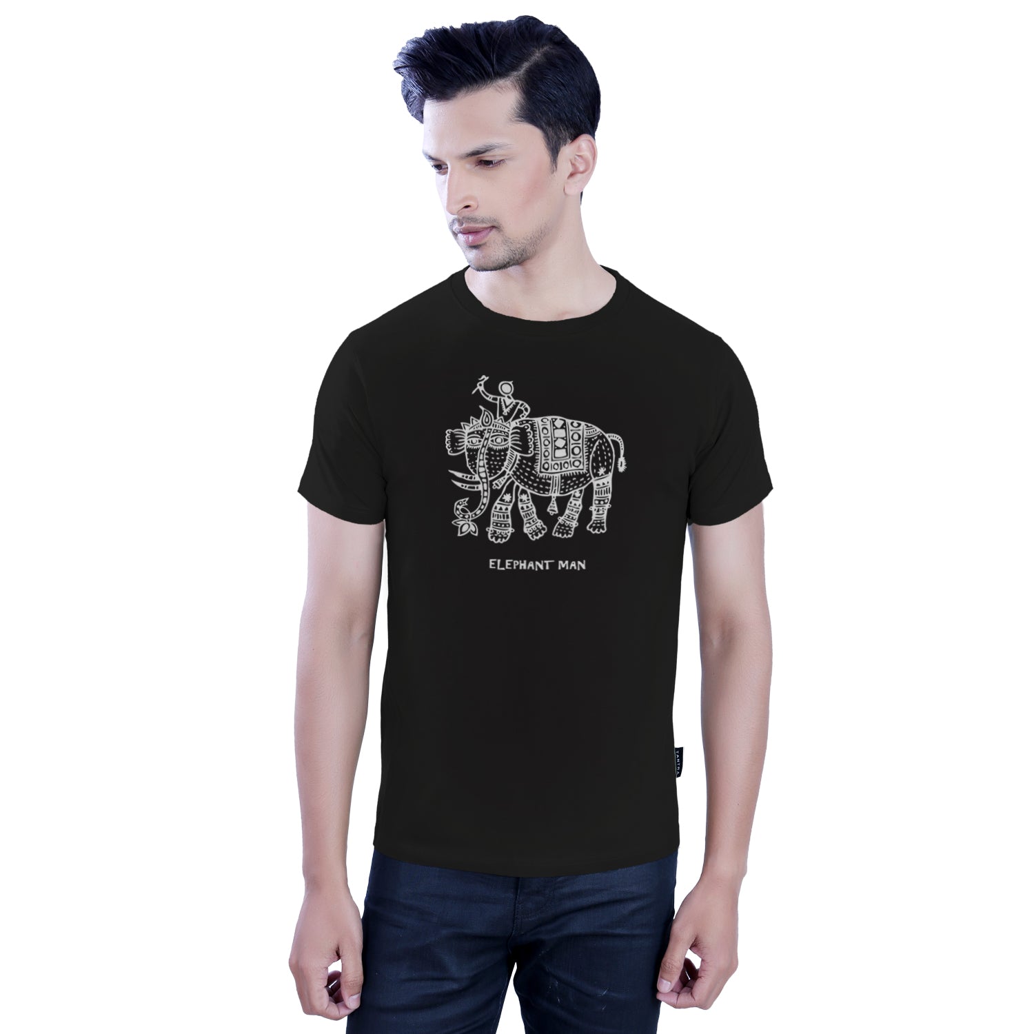 Elephant Man – Tantra Original Since 1997 – Unisex Cotton Tee – Shipping Globally