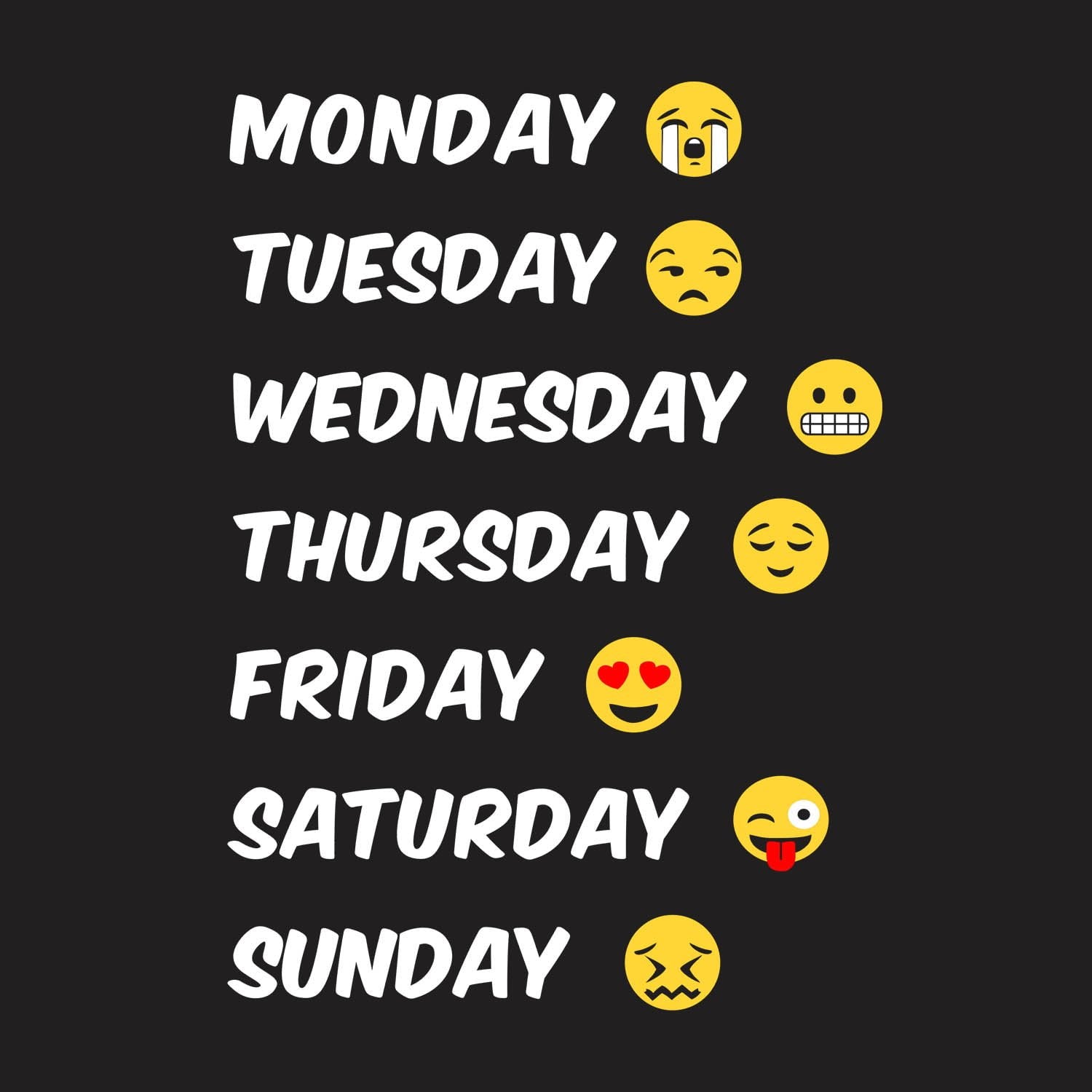 Emoji Week - Shipping Globally!