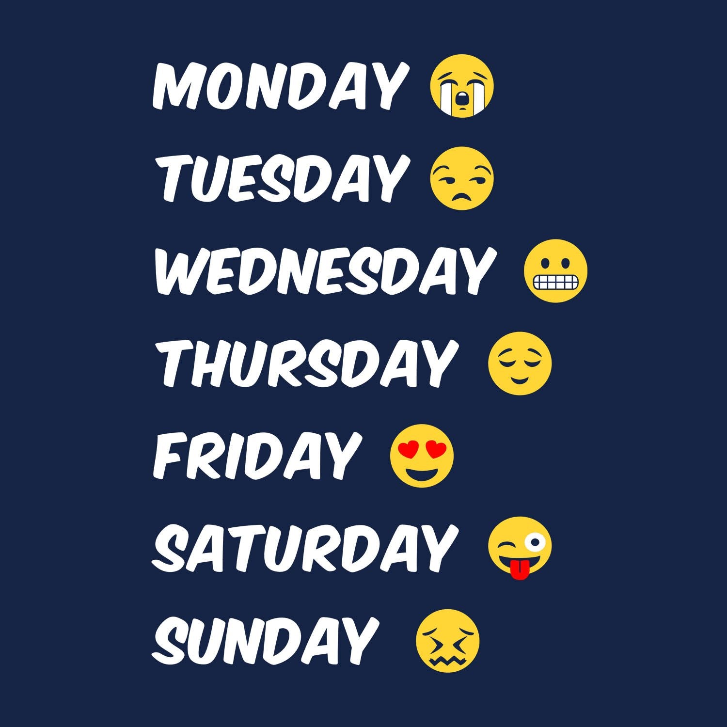 Emoji Week - Shipping Globally!