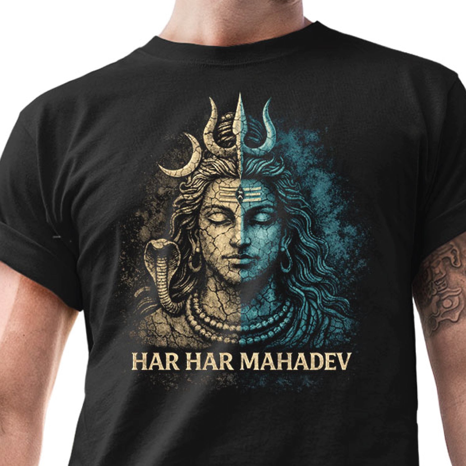 Tantra Har Har Mahadev 2 Graphic Cotton Unisex T Shirt Spiritual Devotional Print Casual Wear Original Since 1997 Shipping Globally