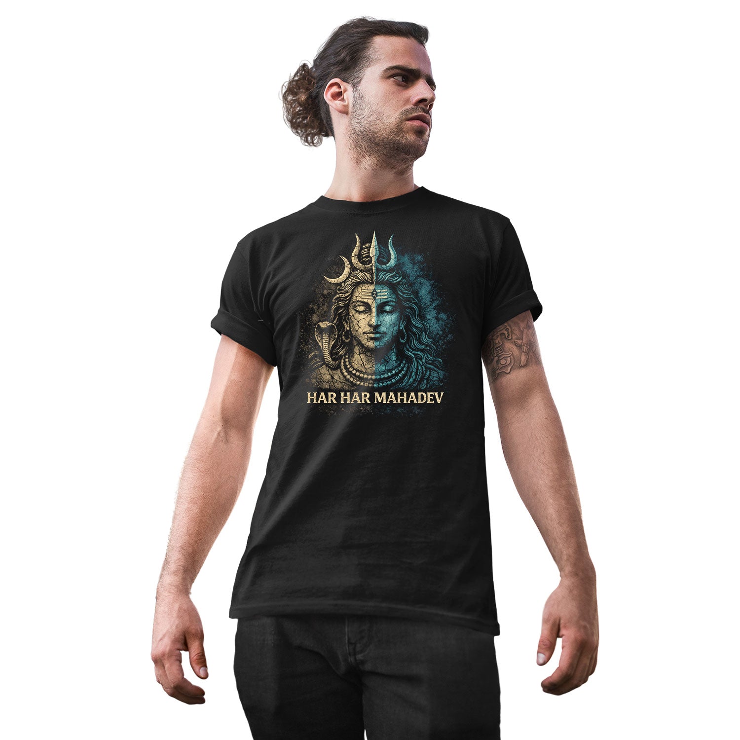 Tantra Har Har Mahadev 2 Graphic Cotton Unisex T Shirt Spiritual Devotional Print Casual Wear Original Since 1997 Shipping Globally