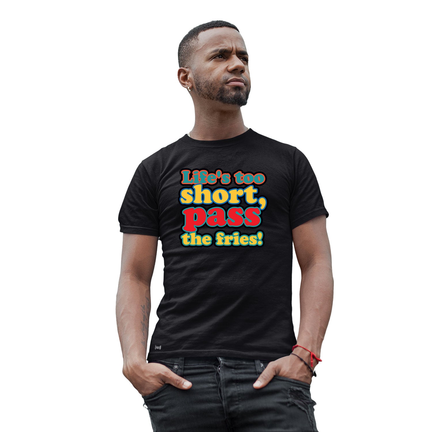Life’s Too Short – Tantra Original Brand Since 1997 – Unisex Cotton Tee Everyday Wear – Shipping Globally!