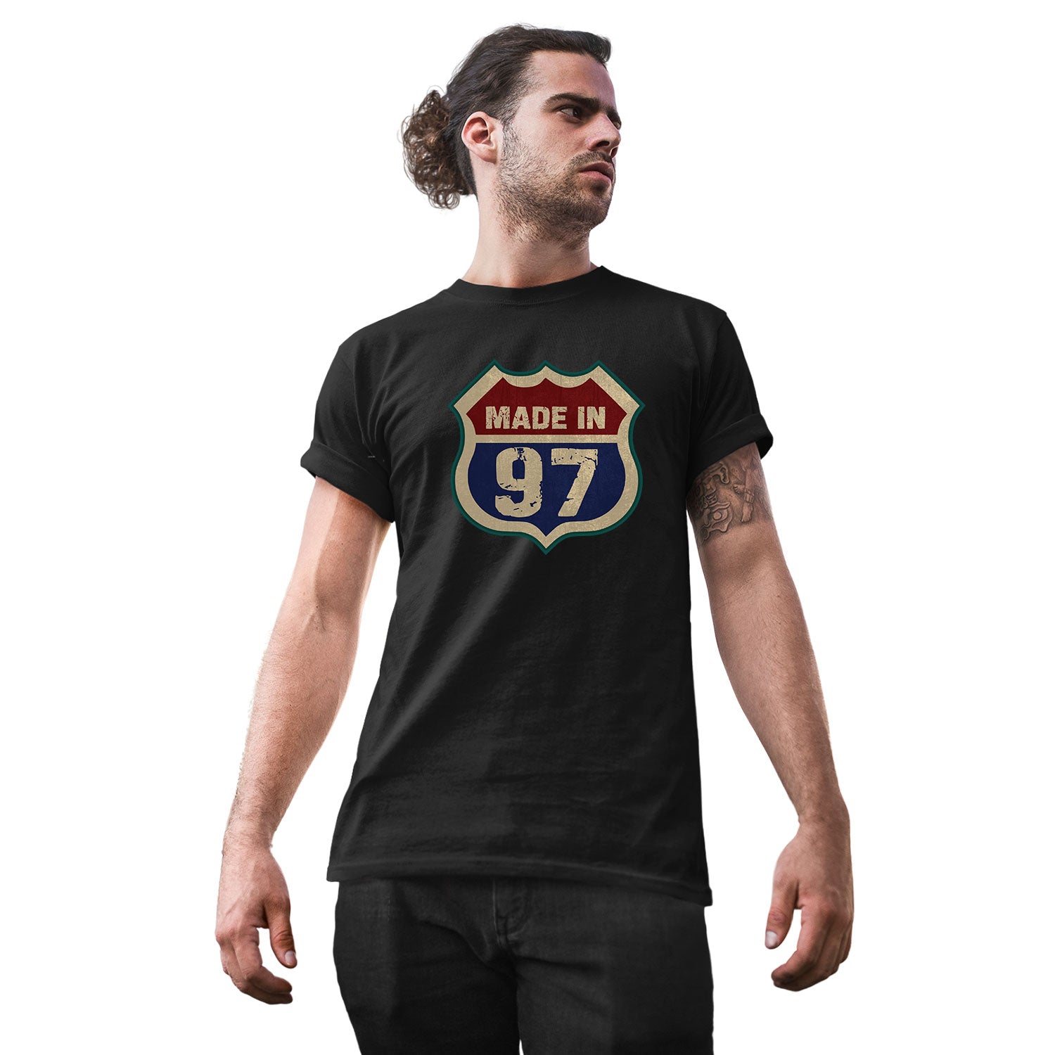 Made in 97 – Tantra Original Since 1997 – Unisex Cotton Tee Everyday Wear – Shipping Globally!