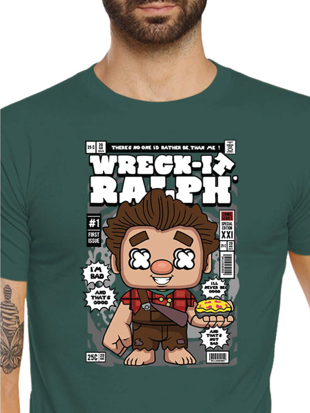 Wreck-It Ralph – Tantra Original Brand Since 1997 – Unisex Cotton Tee Everyday Wear - Shipping Globally!
