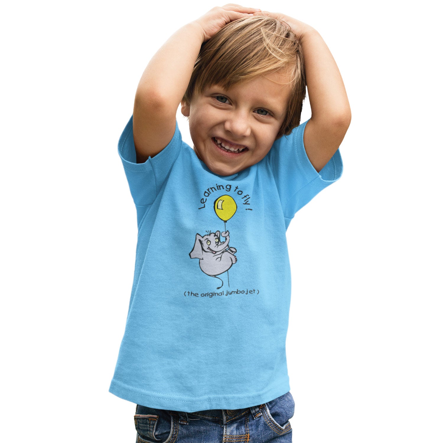 Learning to Fly Kids Tee – Tantra Original Since 1997 – Cotton Tee Everyday Wear – Shipping Globally!