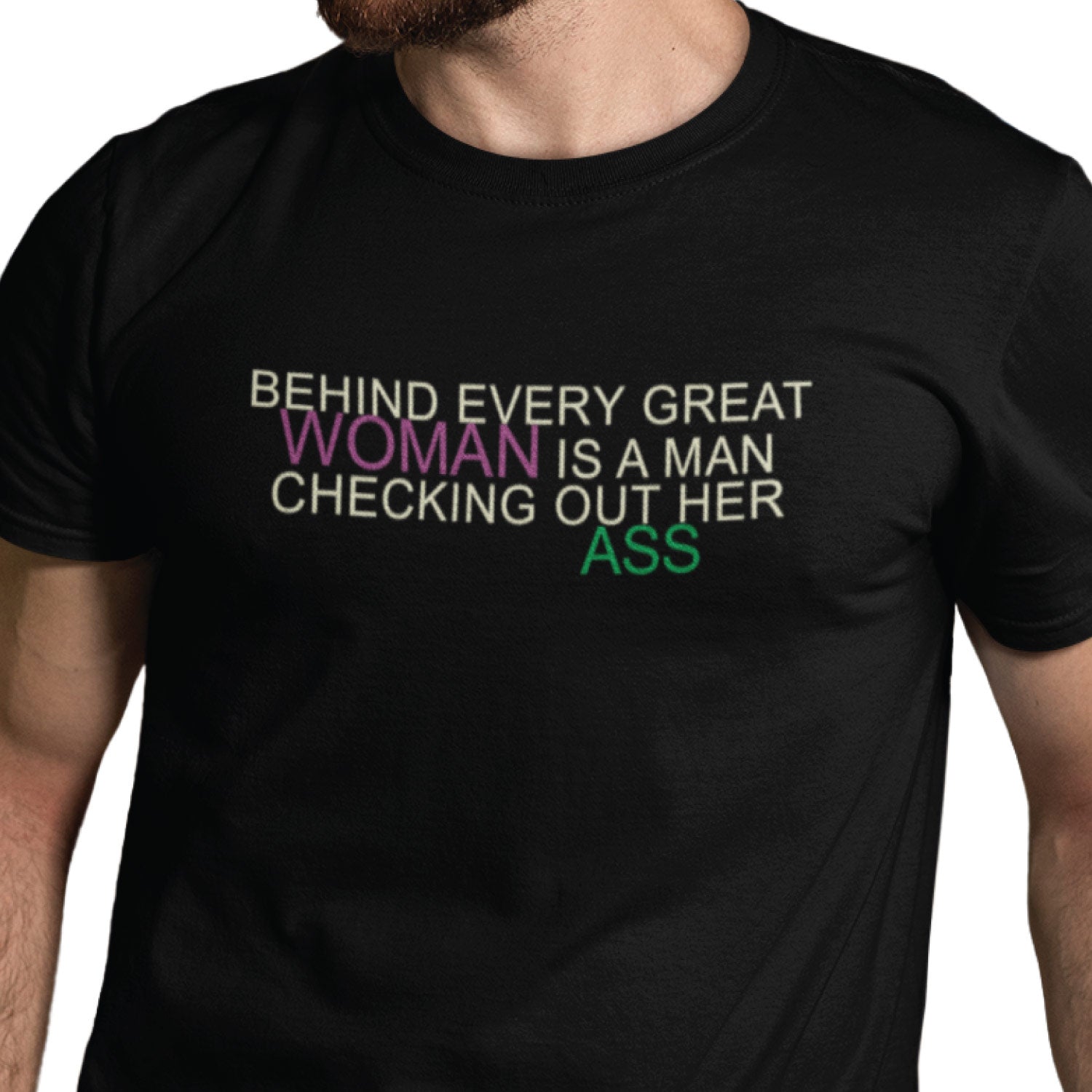 Her Ass – Tantra Original Since 1997 – Unisex Cotton Tee Everyday Wear – Shipping Globally!