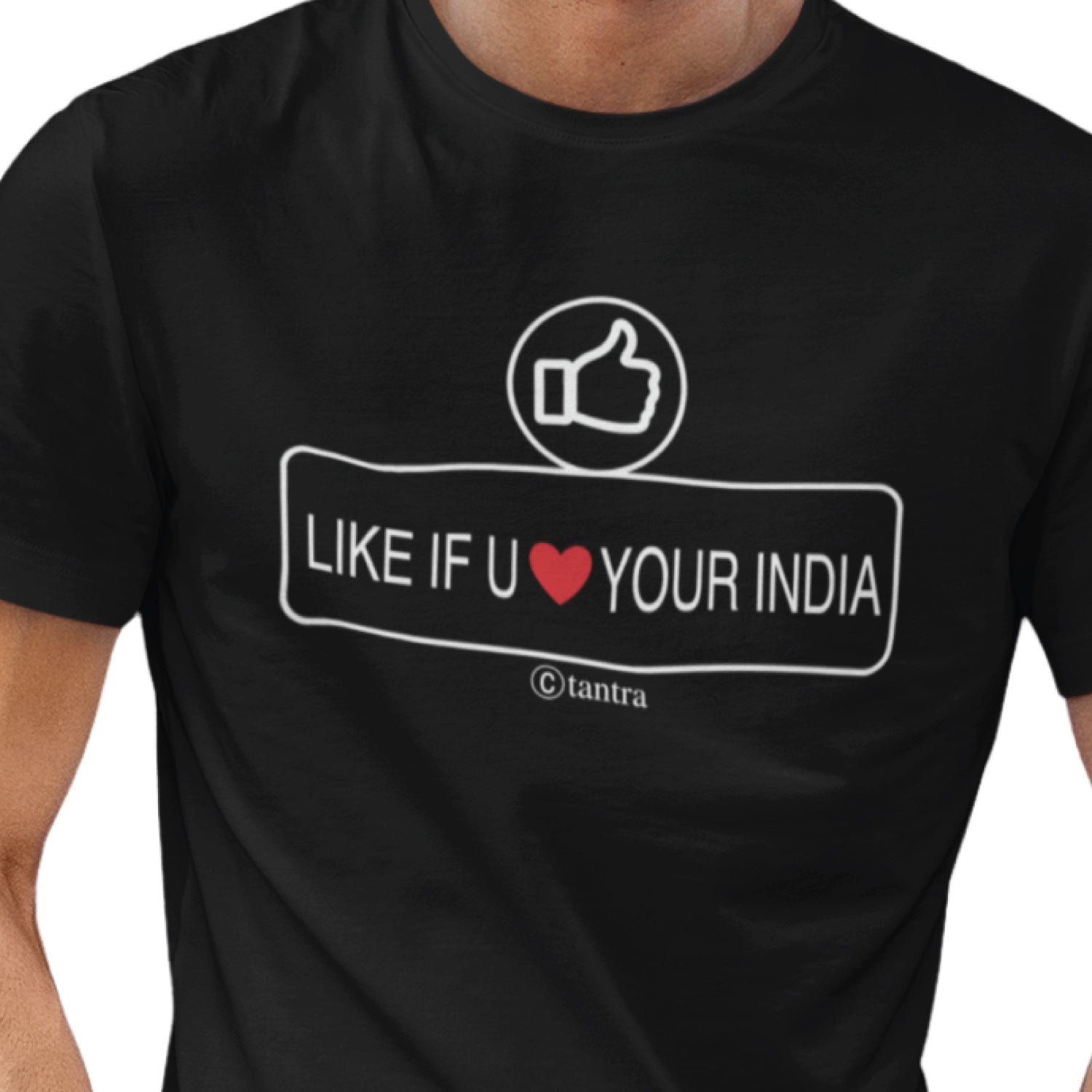 Tantra Like India Men's Cotton T-Shirt Everyday Casual Wear Original Since 1997