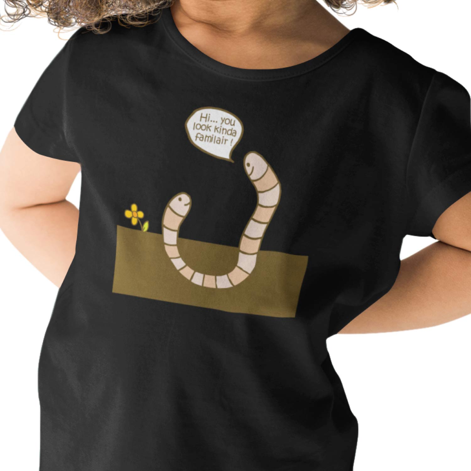 The Worm Kids Tee – Tantra Original Since 1997 – Kids Cotton Tee Everyday Wear – Shipping Globally!