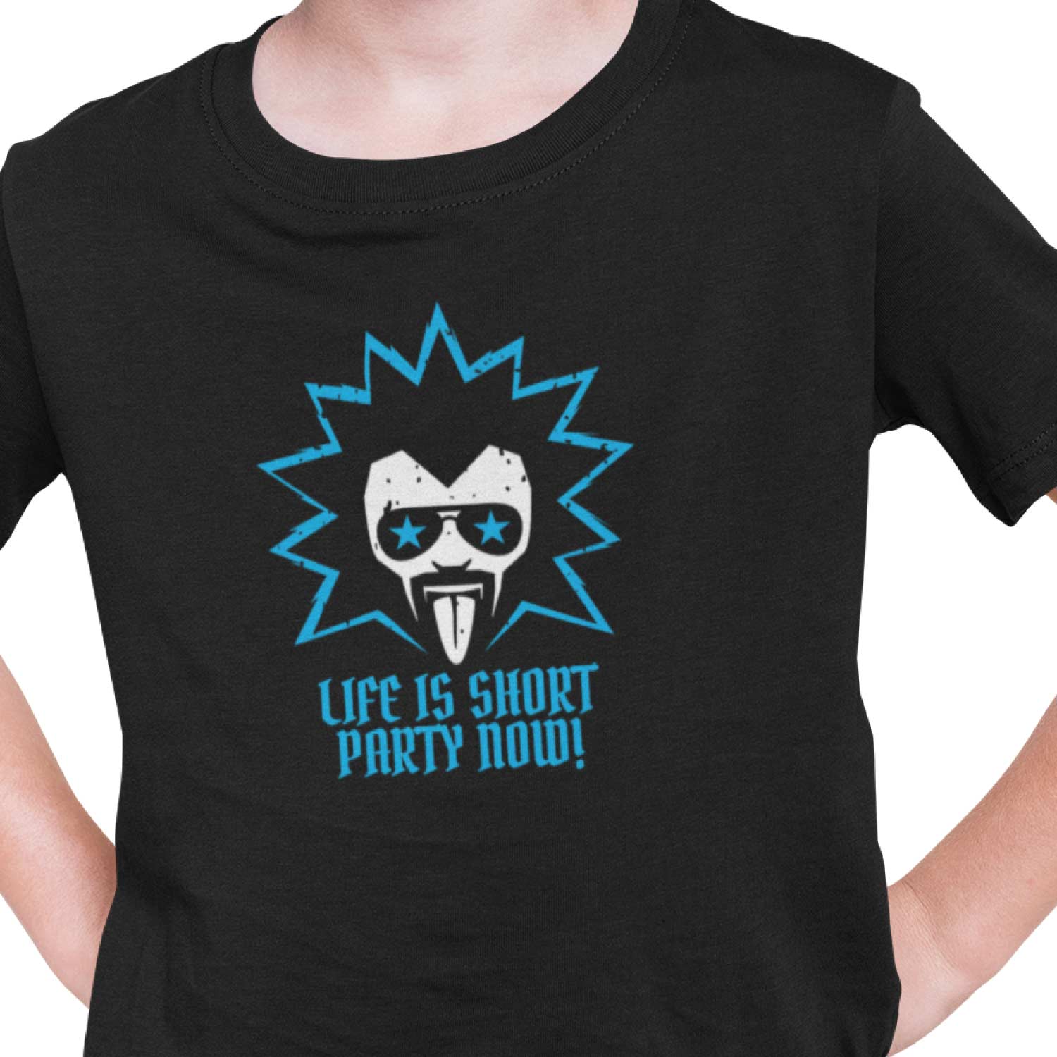 Life Is Short Kids Tee – Tantra Original Since 1997 – Cotton Tee Everyday Wear – Shipping Globally!