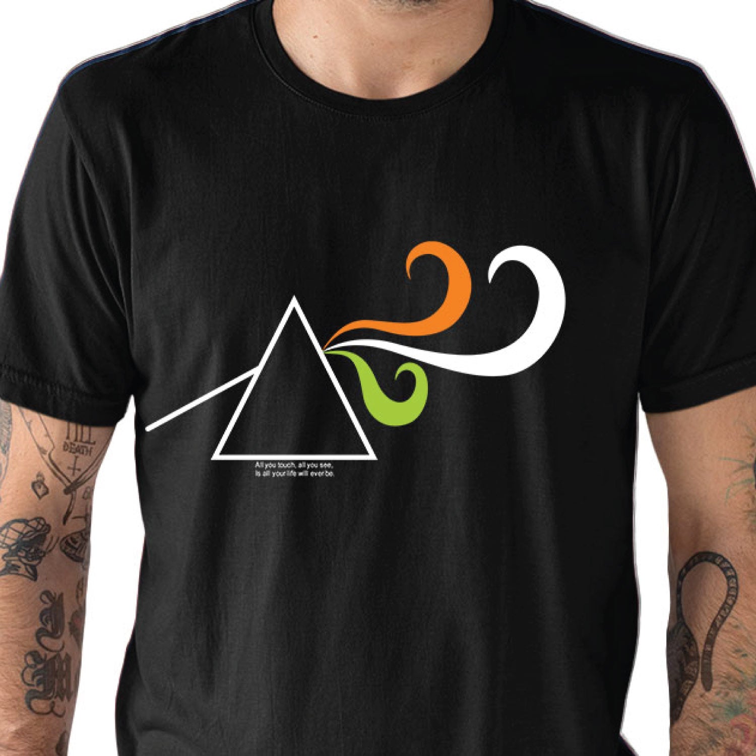 Tantra Prism Unisex Cotton T-Shirt Everyday Casual Wear Original Since 1997 Shipping Globally