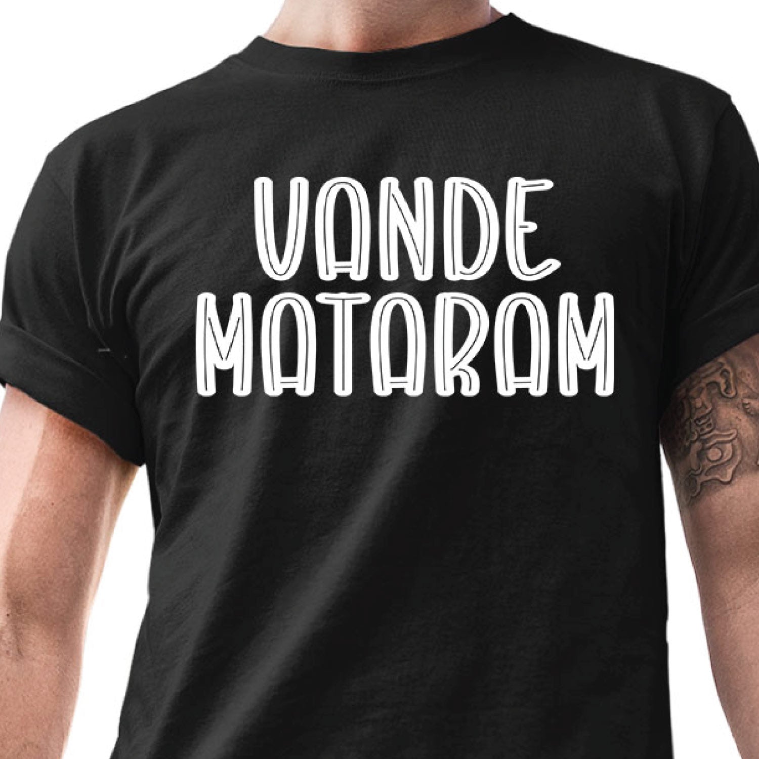 Vande Mataram Tantra Original Since 1997 Unisex Cotton Tee Everyday Wear Shipping Globally!