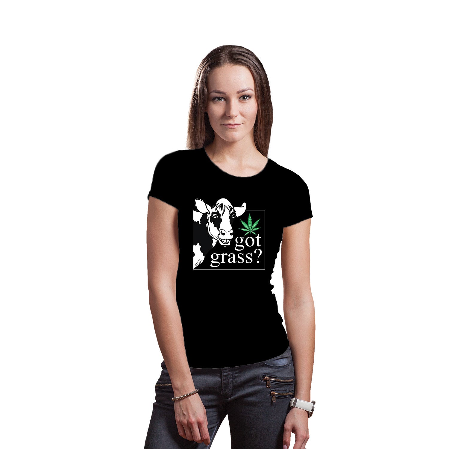 Tantra Got Grass Women’s Cotton T-Shirt Everyday Casual Wear Original Since 1997 Shipping Globally