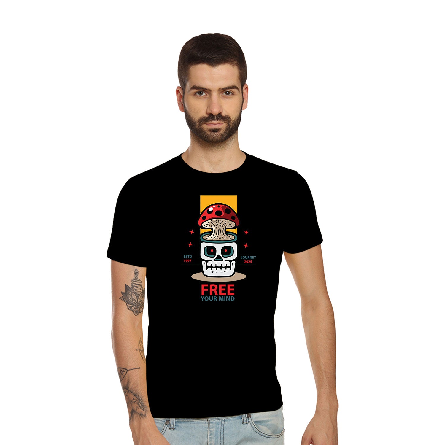 Free Your Mind 2 – Tantra Original Since 1997 – Unisex Cotton Tee Everyday Wear – Shipping Globally!