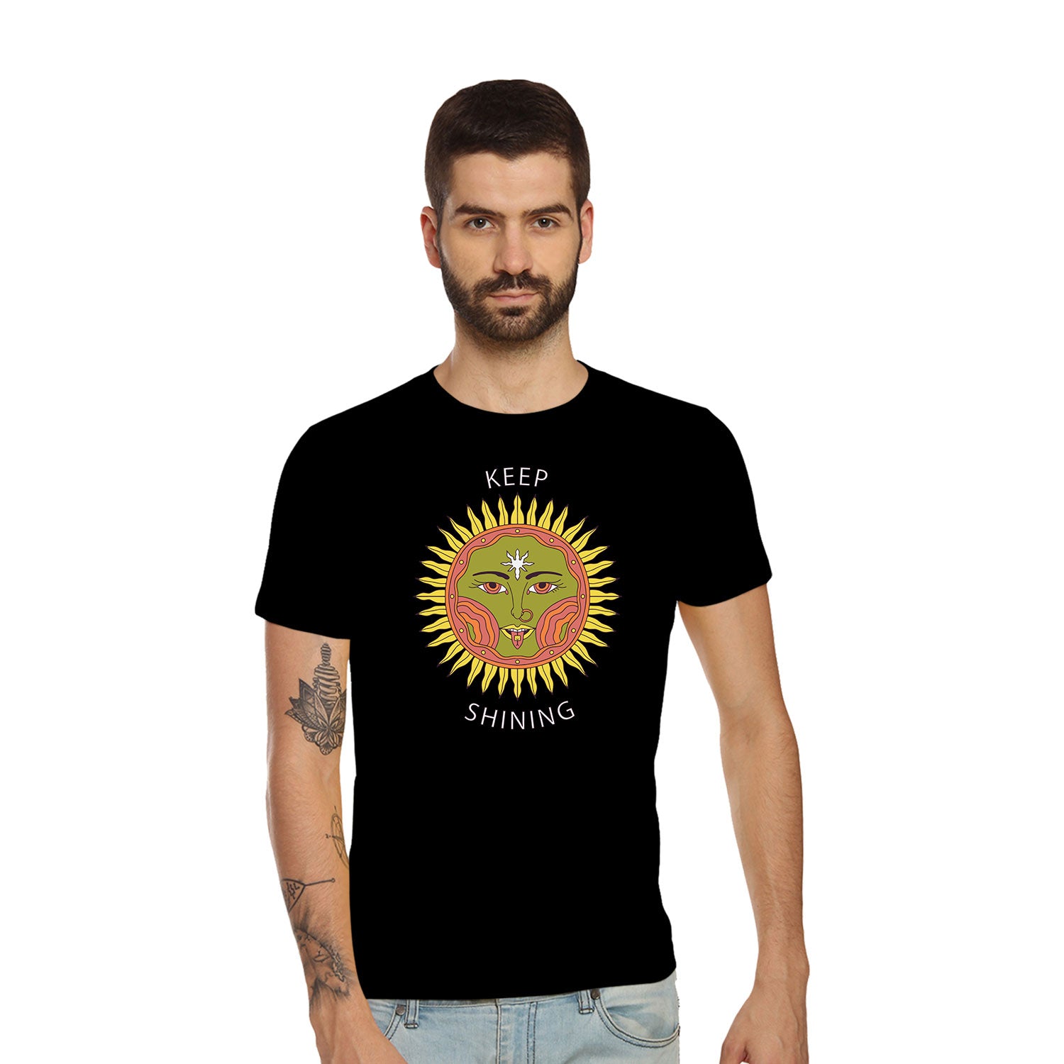 Keep Shining Tantra Original Since 1997 – Unisex Cotton Tee Everyday Wear – Shipping Globally!
