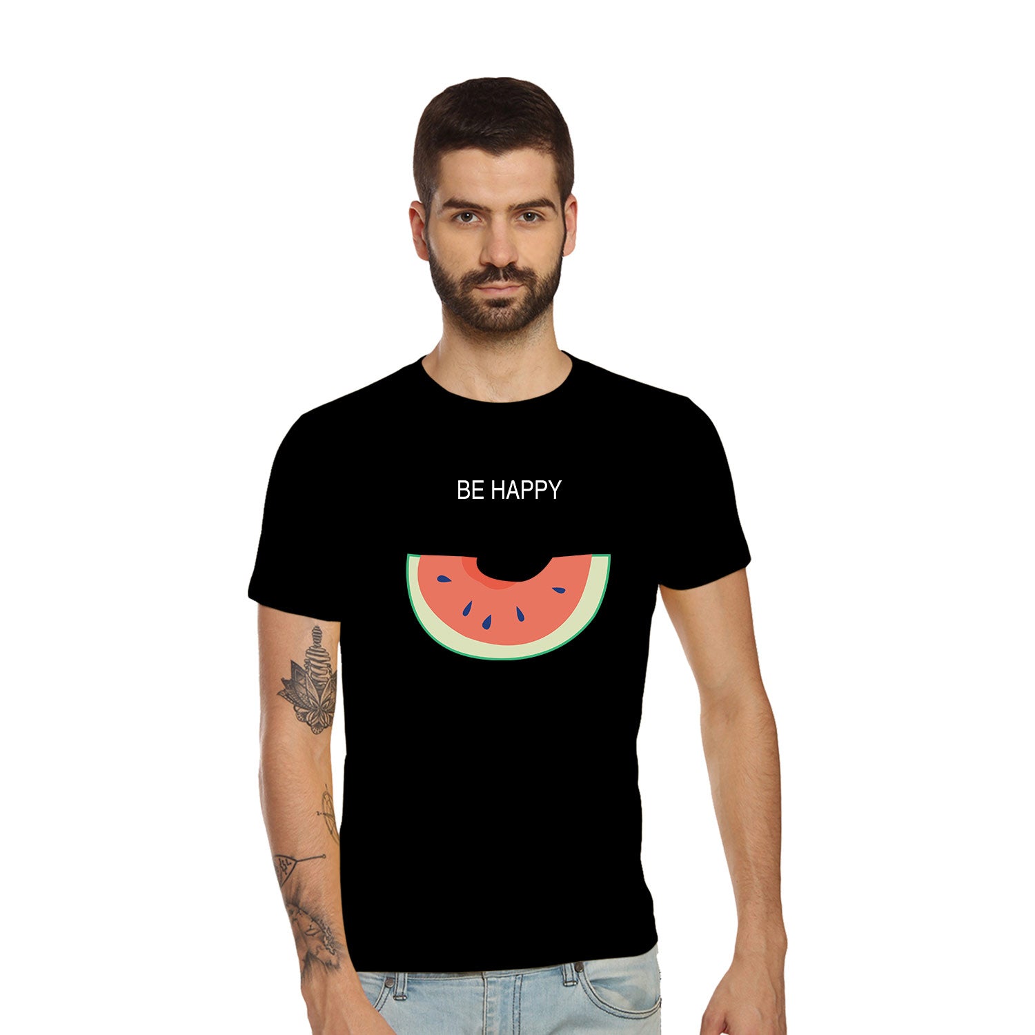 Be Happy 2 Tantra Original Since 1997 – Unisex Cotton Tee Casual Wear – Shipping Globally!