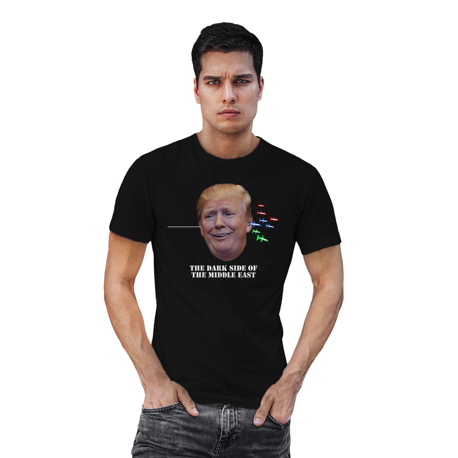 Tantra Middle East Graphic Statement Cotton Unisex T-Shirt Everyday Casual Wear Original Since 1997 Shipping Globally
