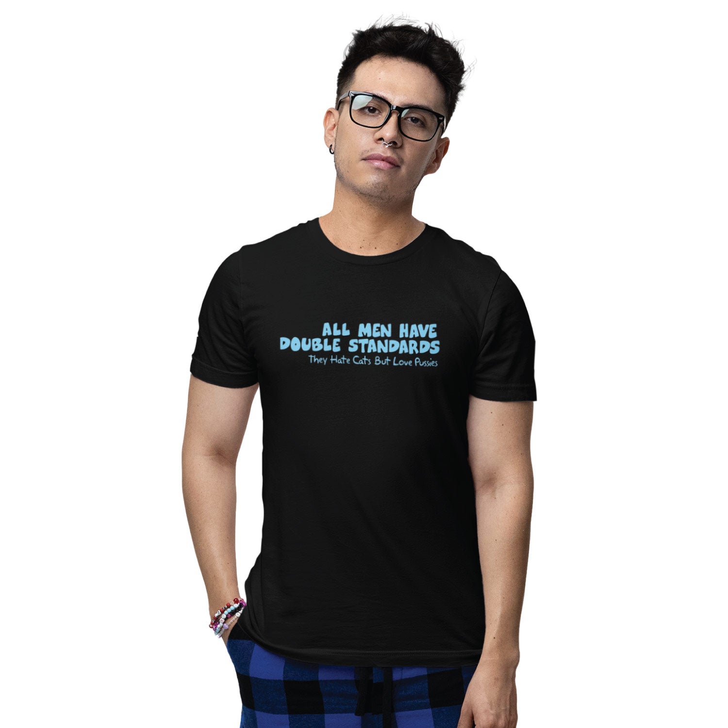 Double Standards – Tantra Original Since 1997 – Unisex Cotton Tee Everyday Wear – Shipping Globally!