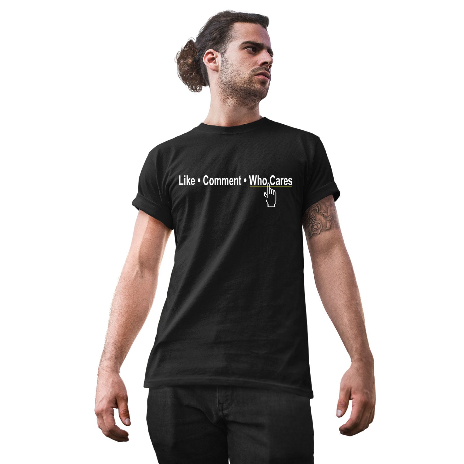 Who Cares – Tantra Original Since 1997 – Unisex Cotton Tee Everyday Wear – Shipping Globally!