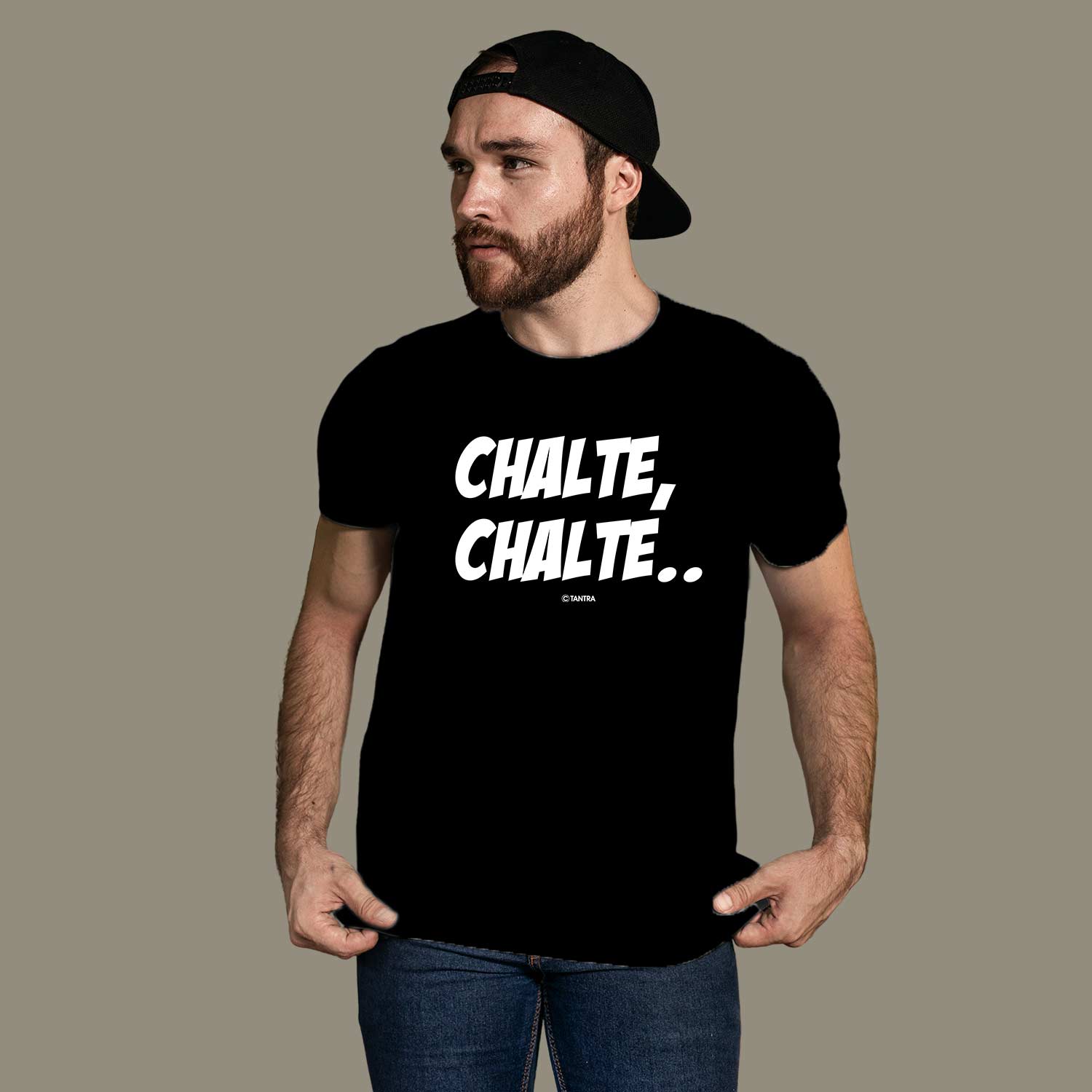 Chalte Chalte – Tantra Original Brand Since 1997 – Unisex Cotton Tee Everyday Wear - Shipping Globally!