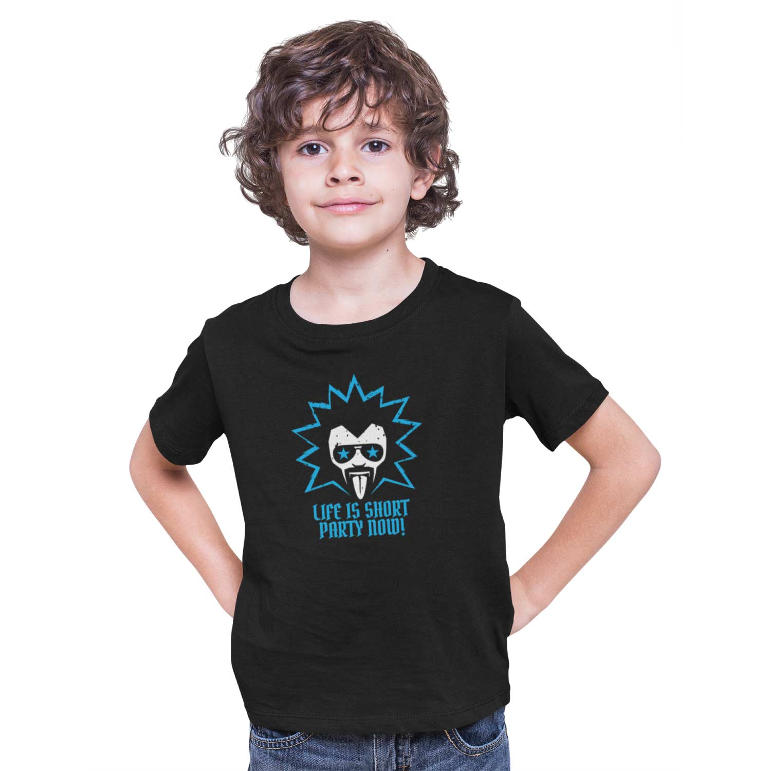Life Is Short Kids Tee – Tantra Original Since 1997 – Cotton Tee Everyday Wear – Shipping Globally!