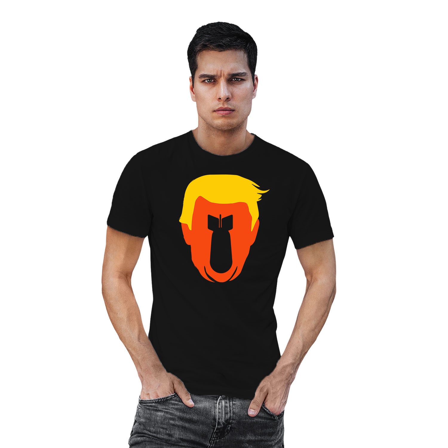 Tantra Trump Bomb Pop Art Graphic Cotton Unisex T-Shirt Everyday Casual Wear Original Since 1997 Shipping Globally