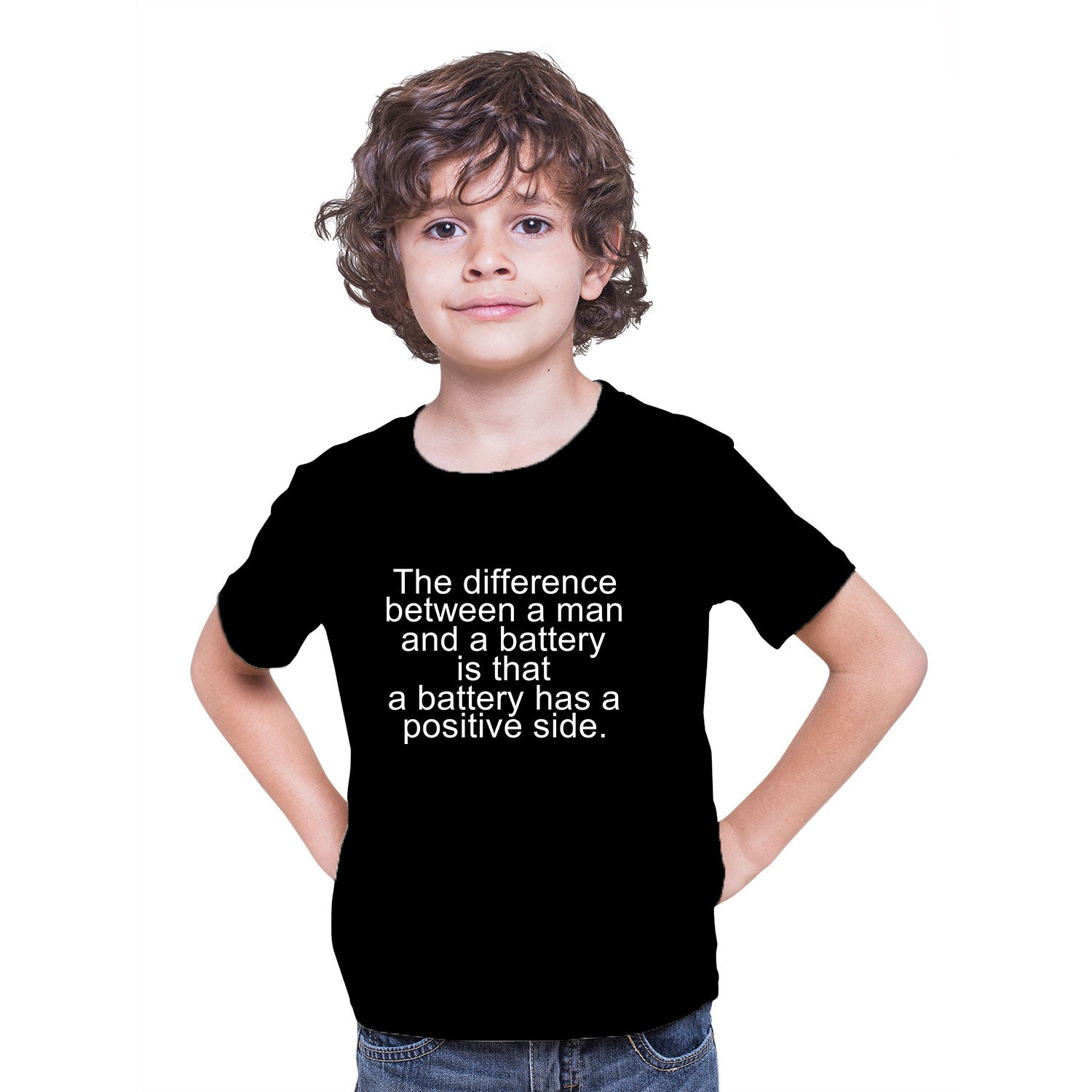 Tantra Battery Kids Cotton T-Shirt Everyday Casual Wear Original Since 1997 Shipping Globally