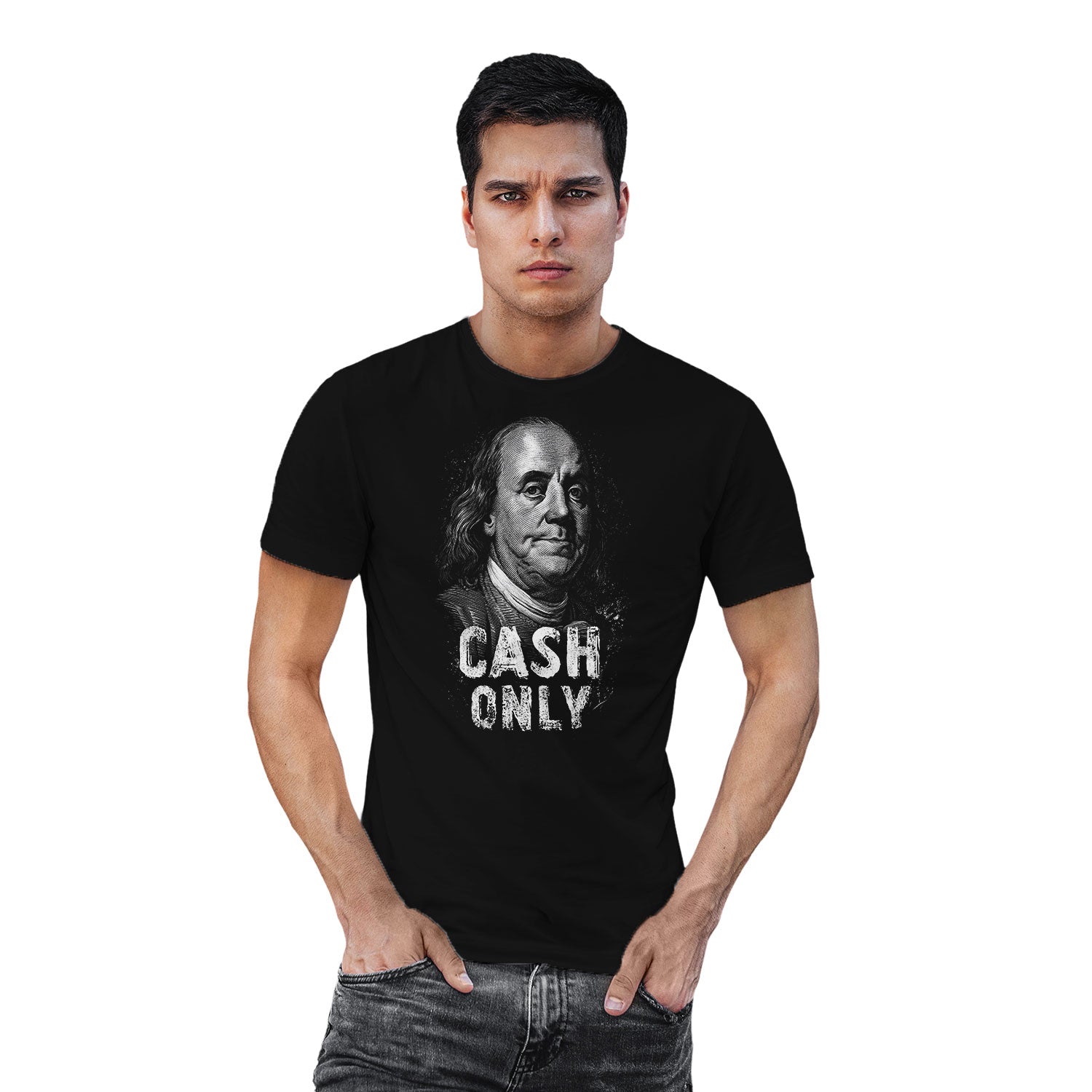Tantra Cash Only Graphic Cotton Unisex T-Shirt Everyday Casual Wear Original Since 1997 Shipping Globally